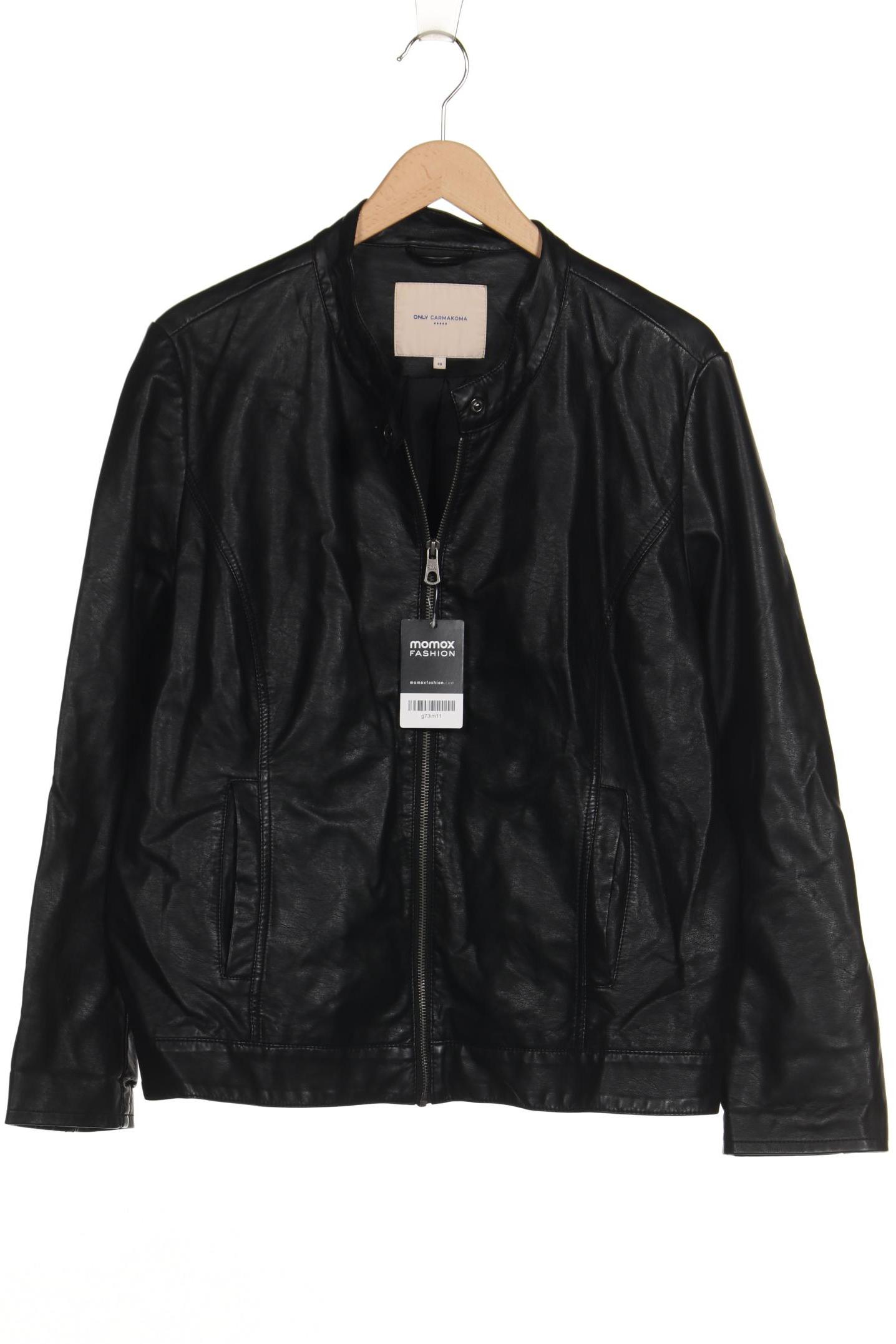 

Only Carmakoma Damen Jacke, schwarz, Gr. 48