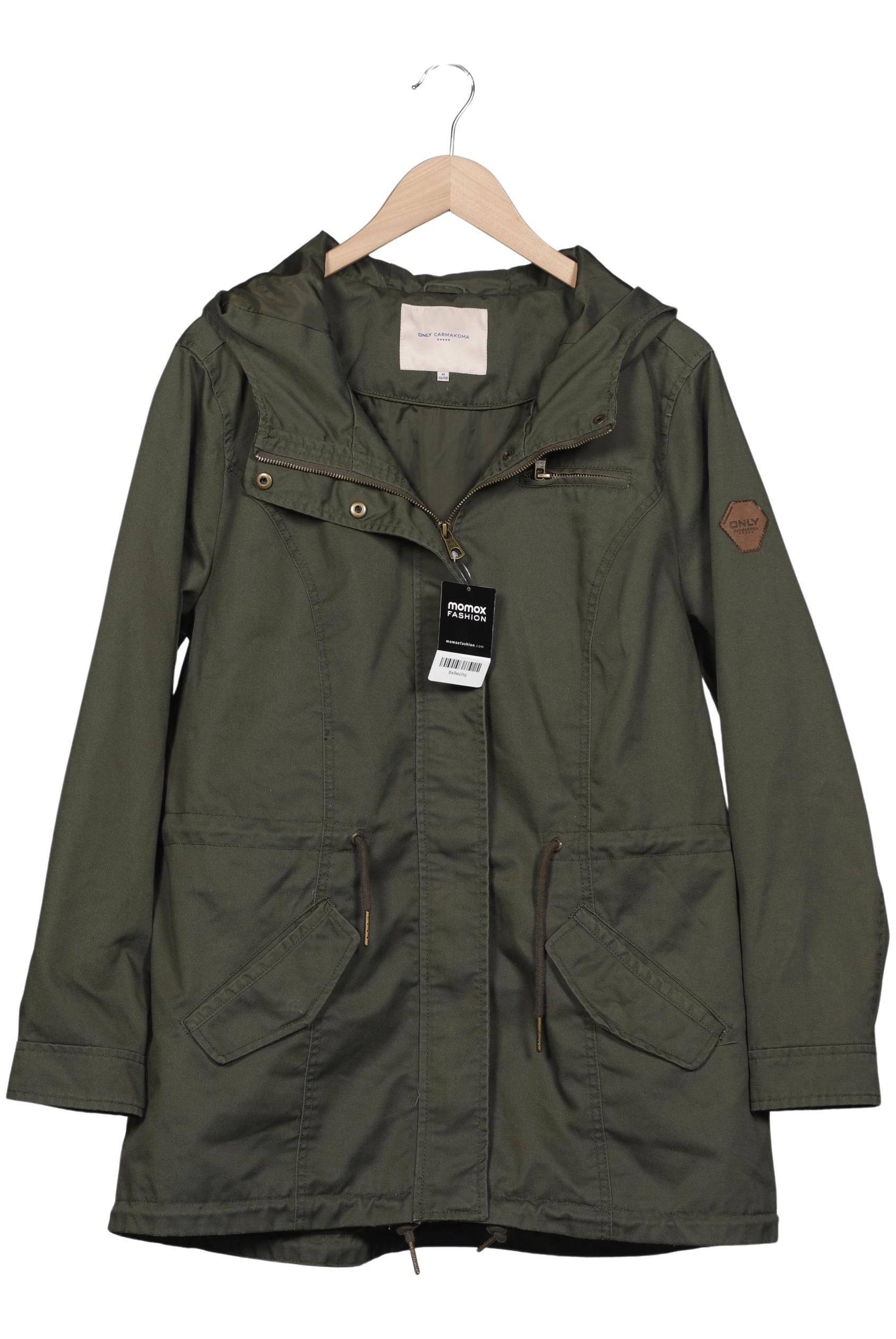 

Only Carmakoma Damen Jacke, grün, Gr. 38