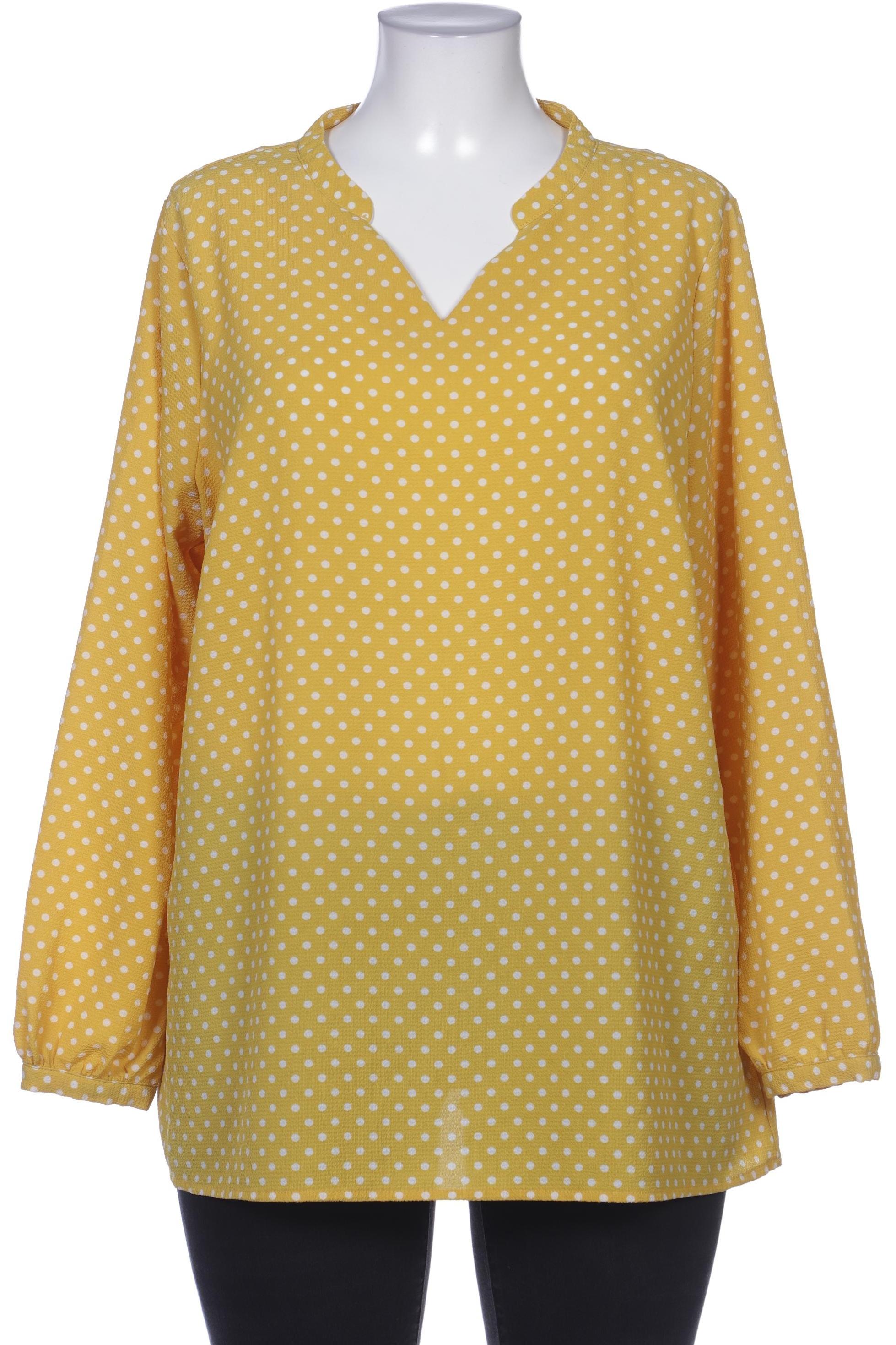 

Only Carmakoma Damen Bluse, gelb, Gr. 48