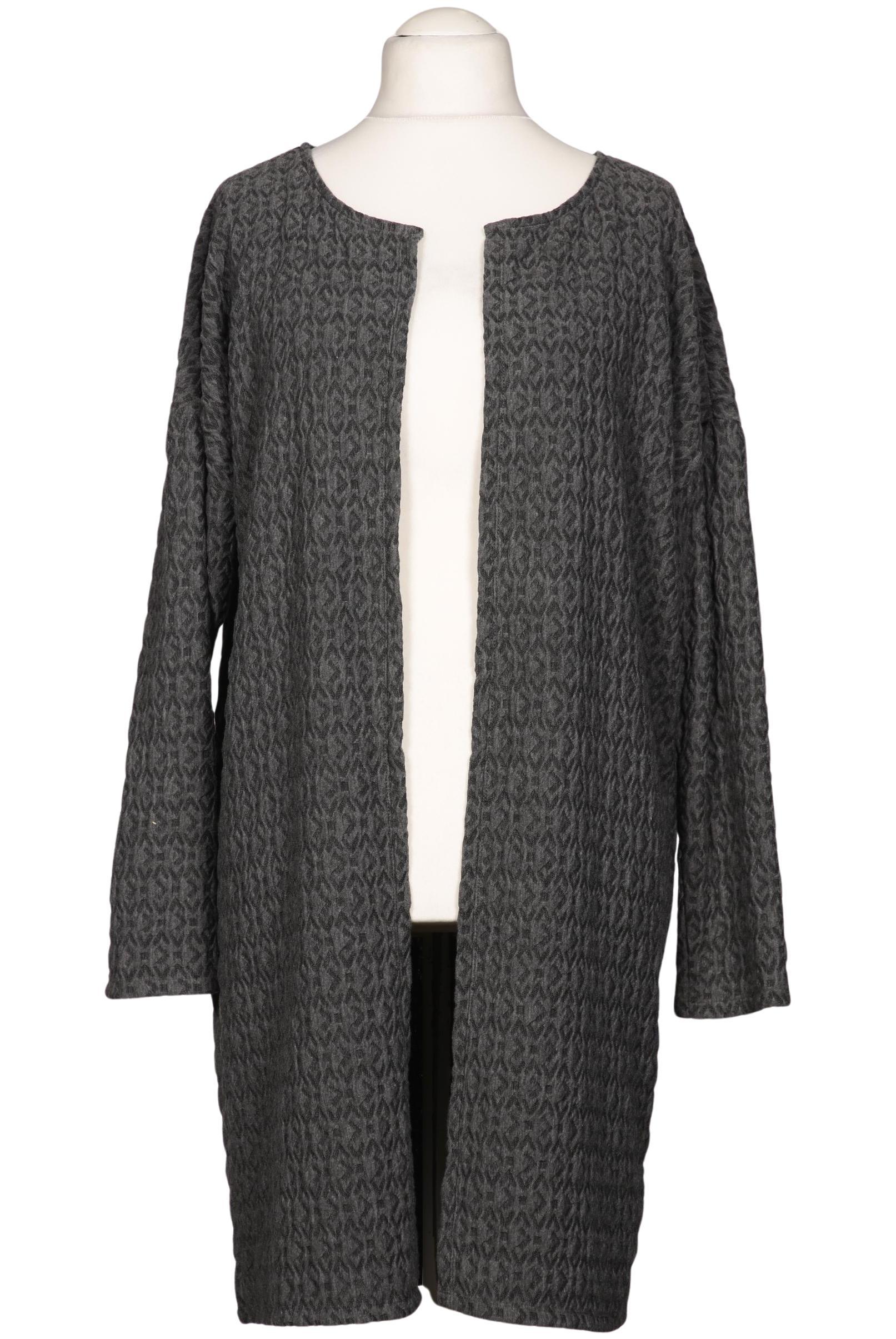 

Only Carmakoma Damen Strickjacke, grau, Gr. 38