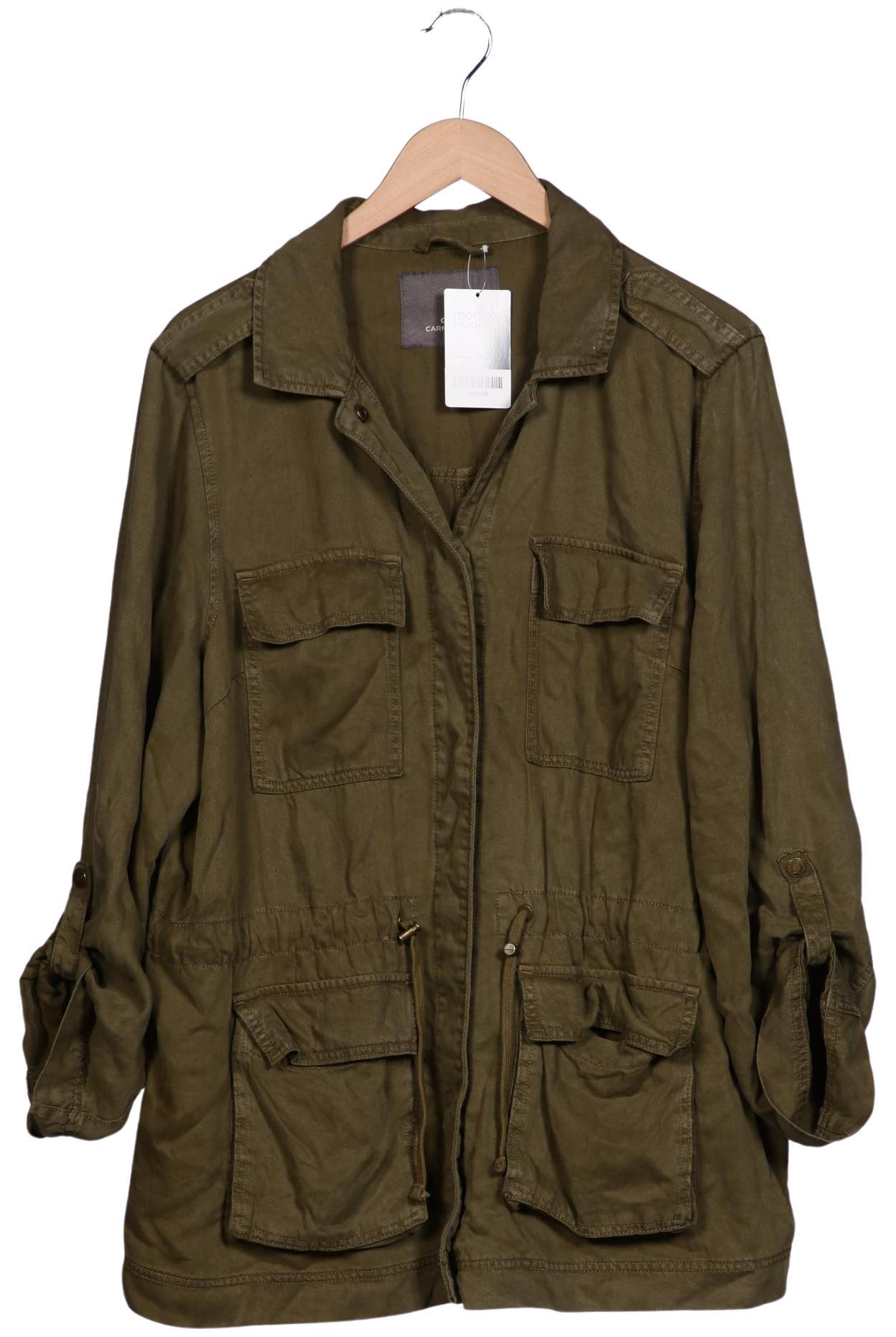 

Only Carmakoma Damen Jacke, grün, Gr. 38