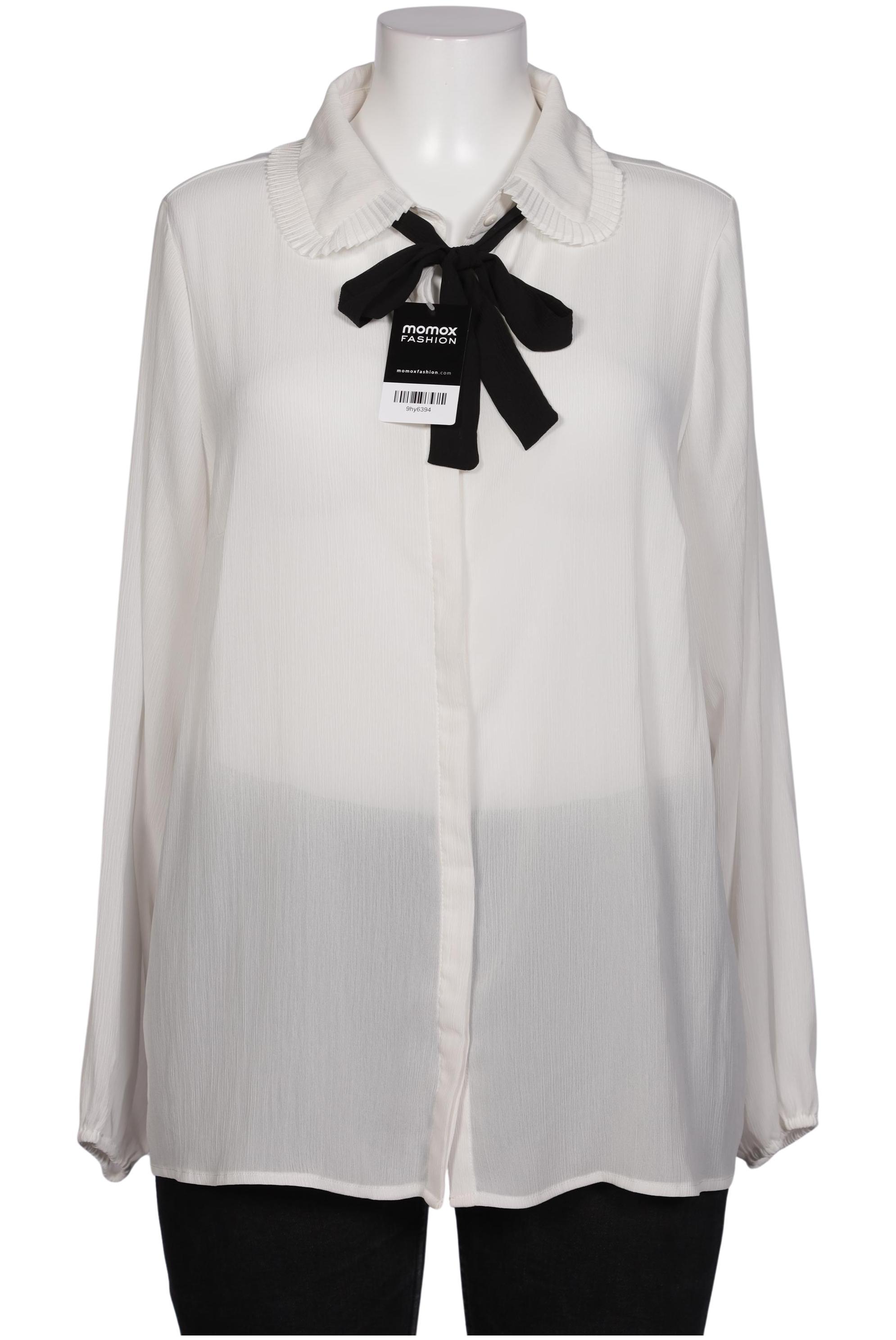

Only Carmakoma Damen Bluse, weiß, Gr. 46