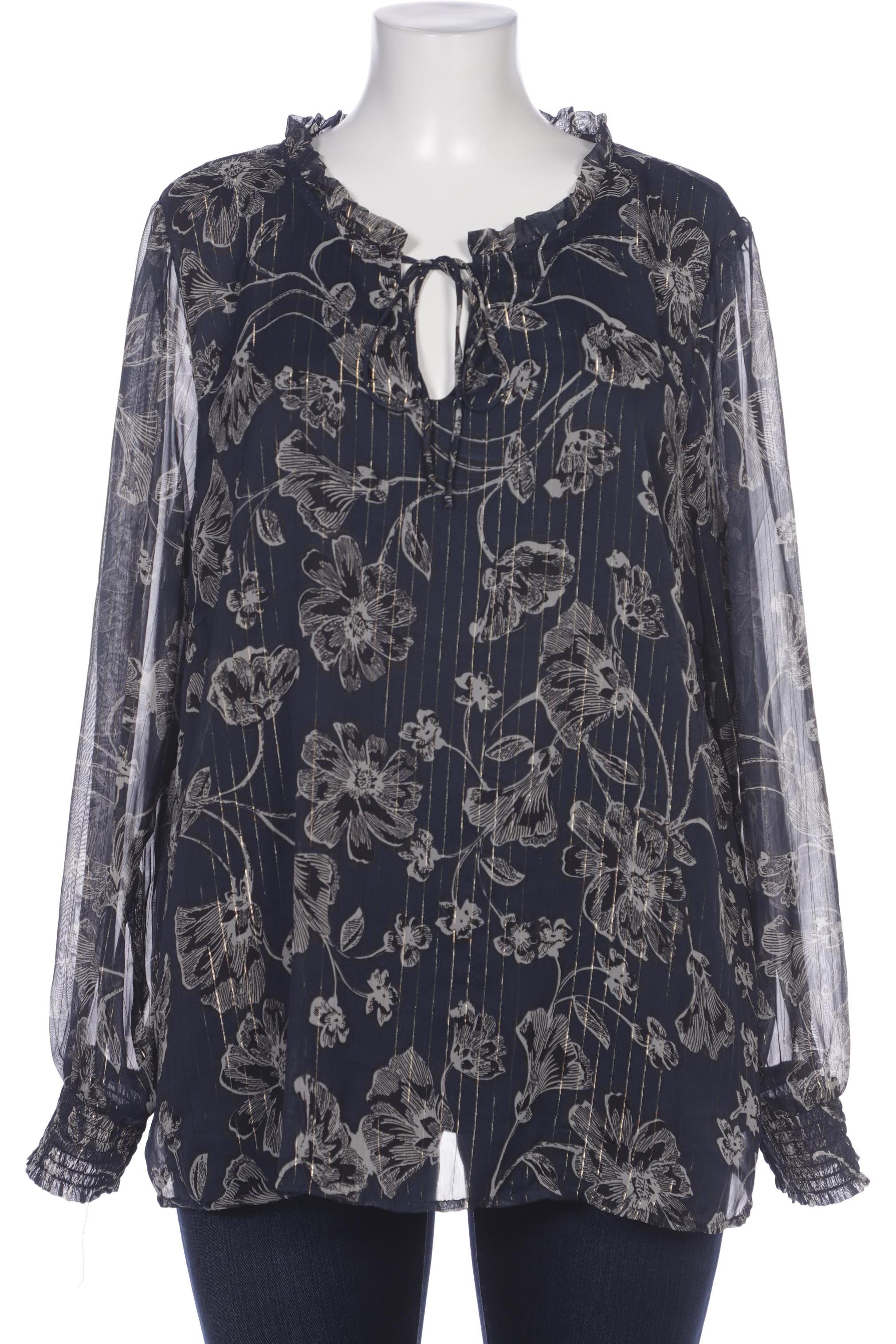

Only Carmakoma Damen Bluse, marineblau, Gr. 50