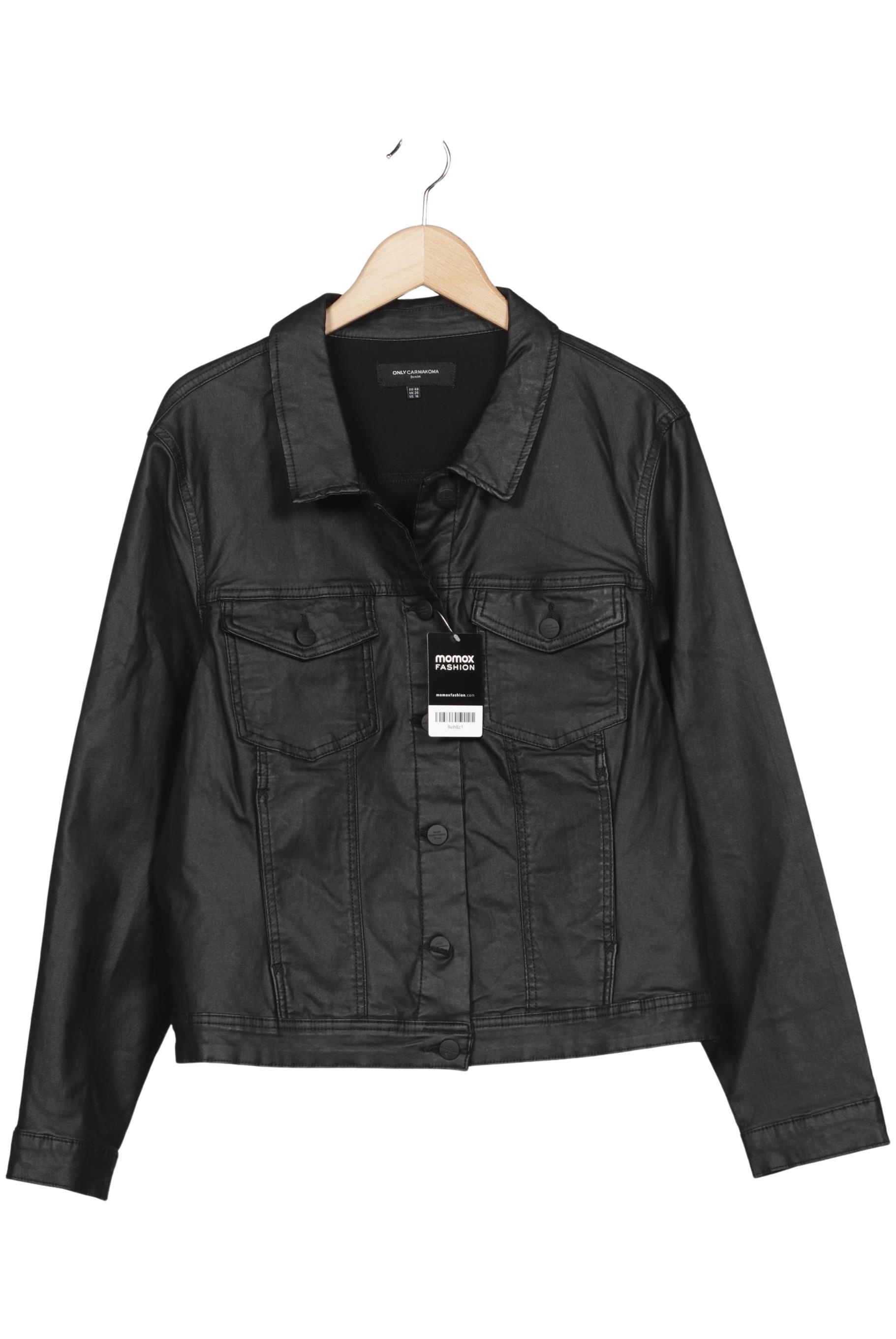 

Only Carmakoma Damen Jacke, schwarz, Gr. 48