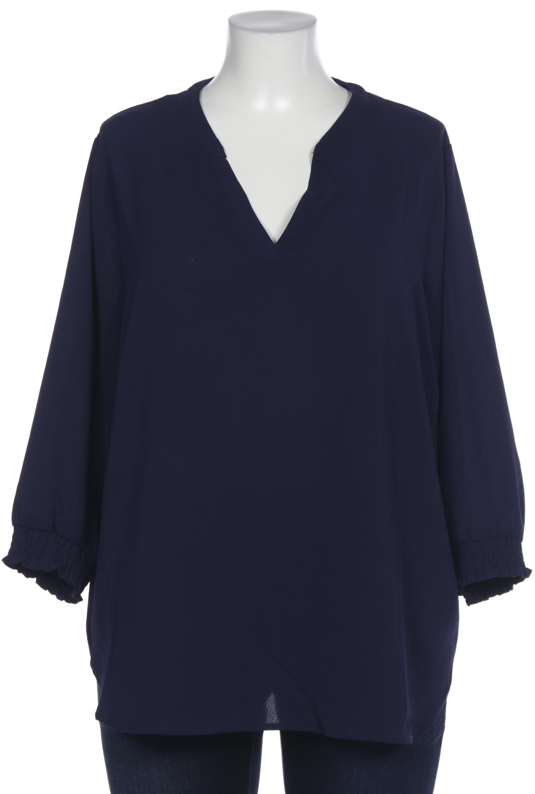 

Only Carmakoma Damen Bluse, marineblau, Gr. 50