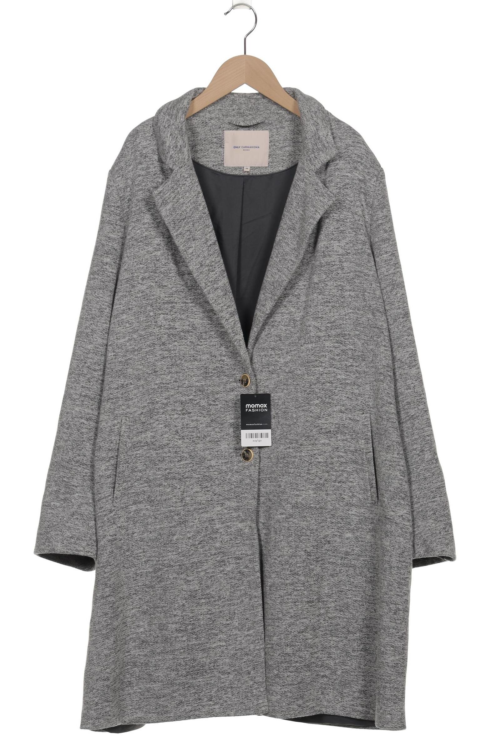 

Only Carmakoma Damen Mantel, grau, Gr. 48