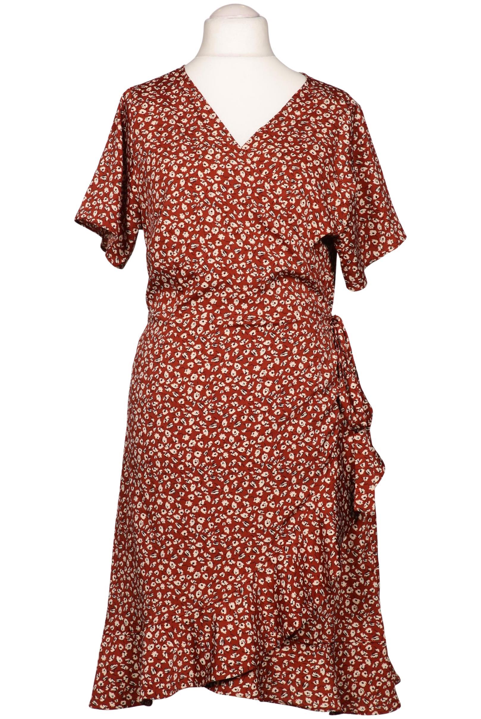 

Only Carmakoma Damen Kleid, braun, Gr. 46