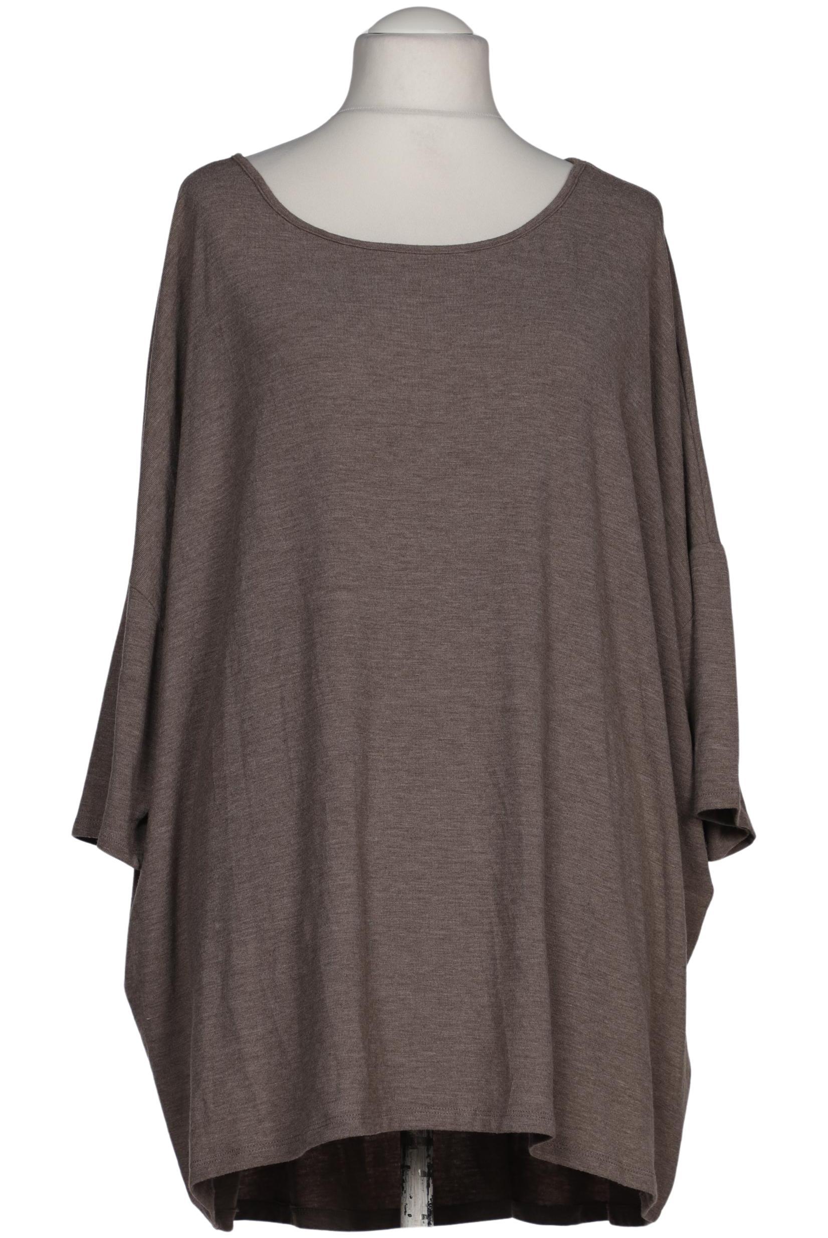 

Only Carmakoma Damen T-Shirt, braun, Gr. 44