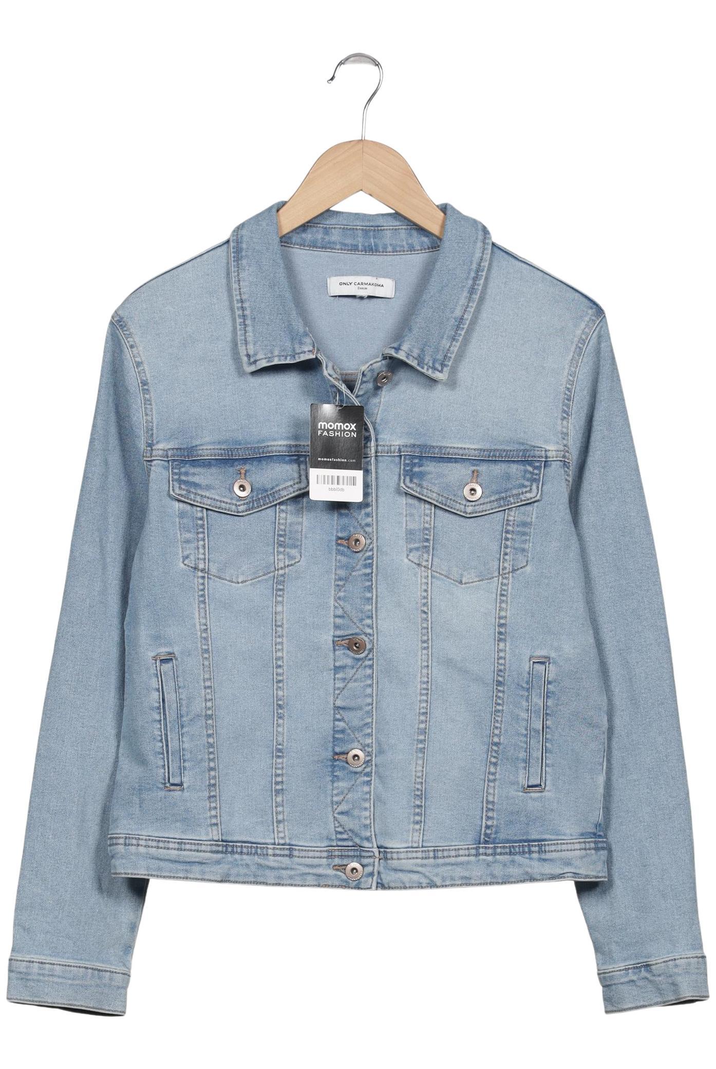 

Only Carmakoma Damen Jacke, hellblau, Gr. 42