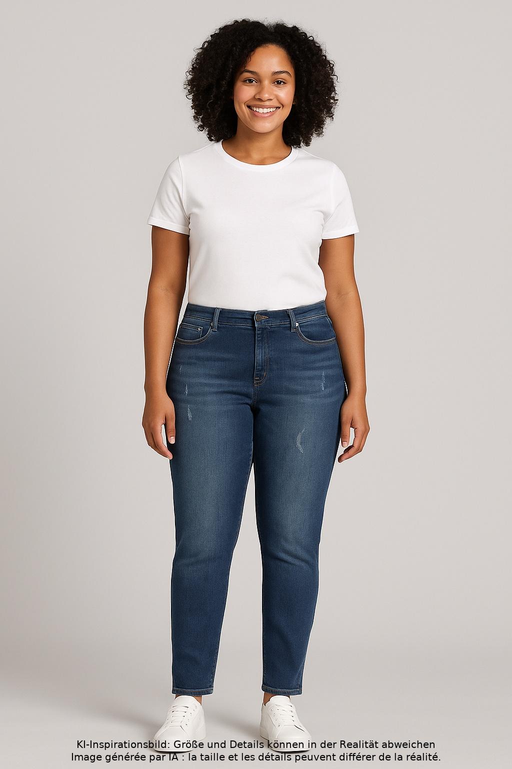 

Only Carmakoma Damen Jeans, blau, Gr. 54