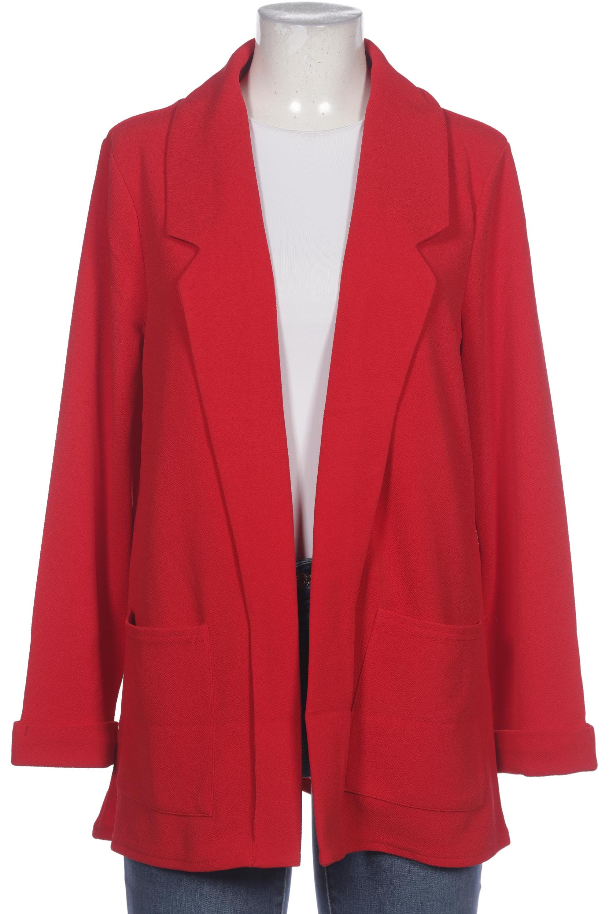 

Only Carmakoma Damen Blazer, rot, Gr. 42