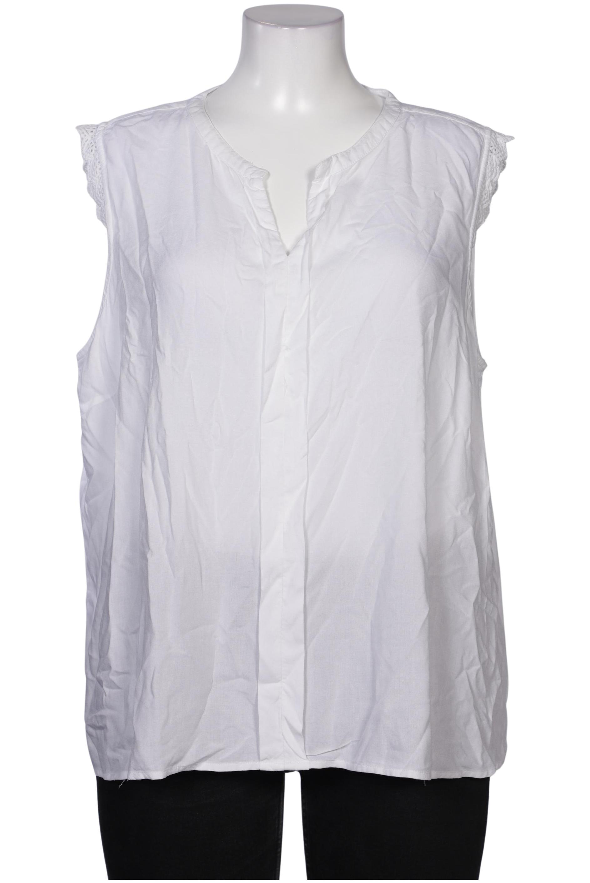 

Only Carmakoma Damen Bluse, weiß, Gr. 50