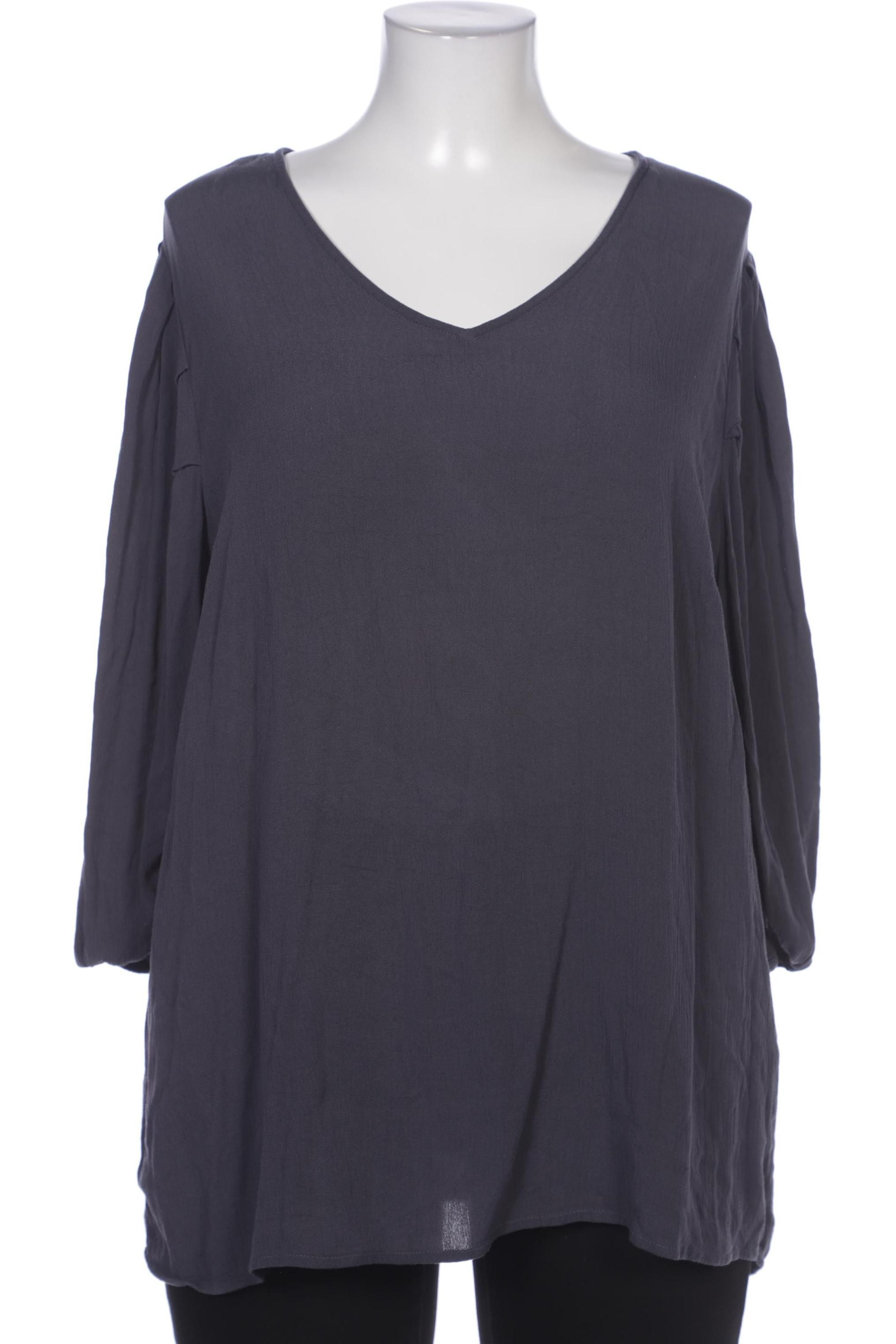 

Only Carmakoma Damen Bluse, grau, Gr. 48