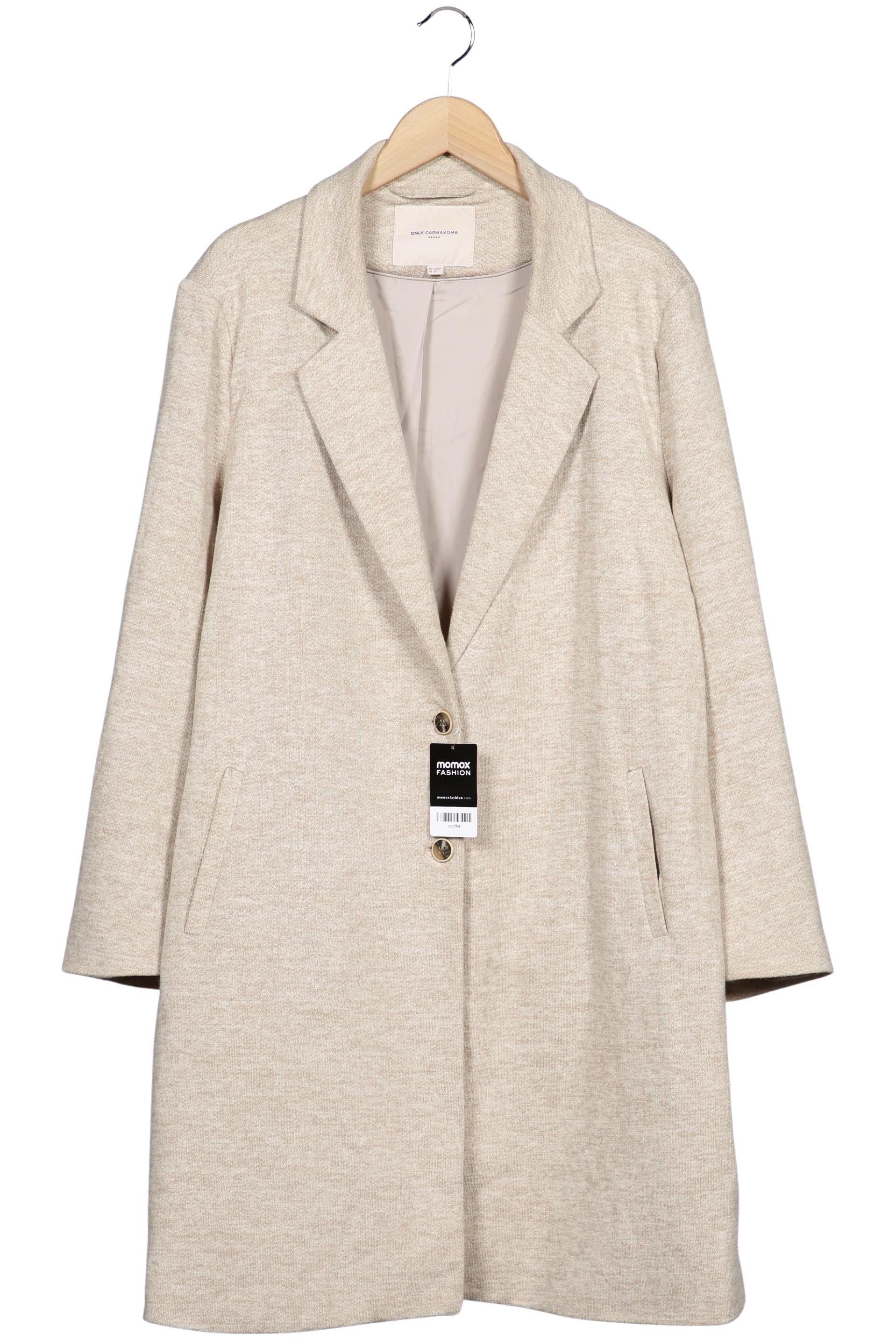 

Only Carmakoma Damen Mantel, beige, Gr. 42