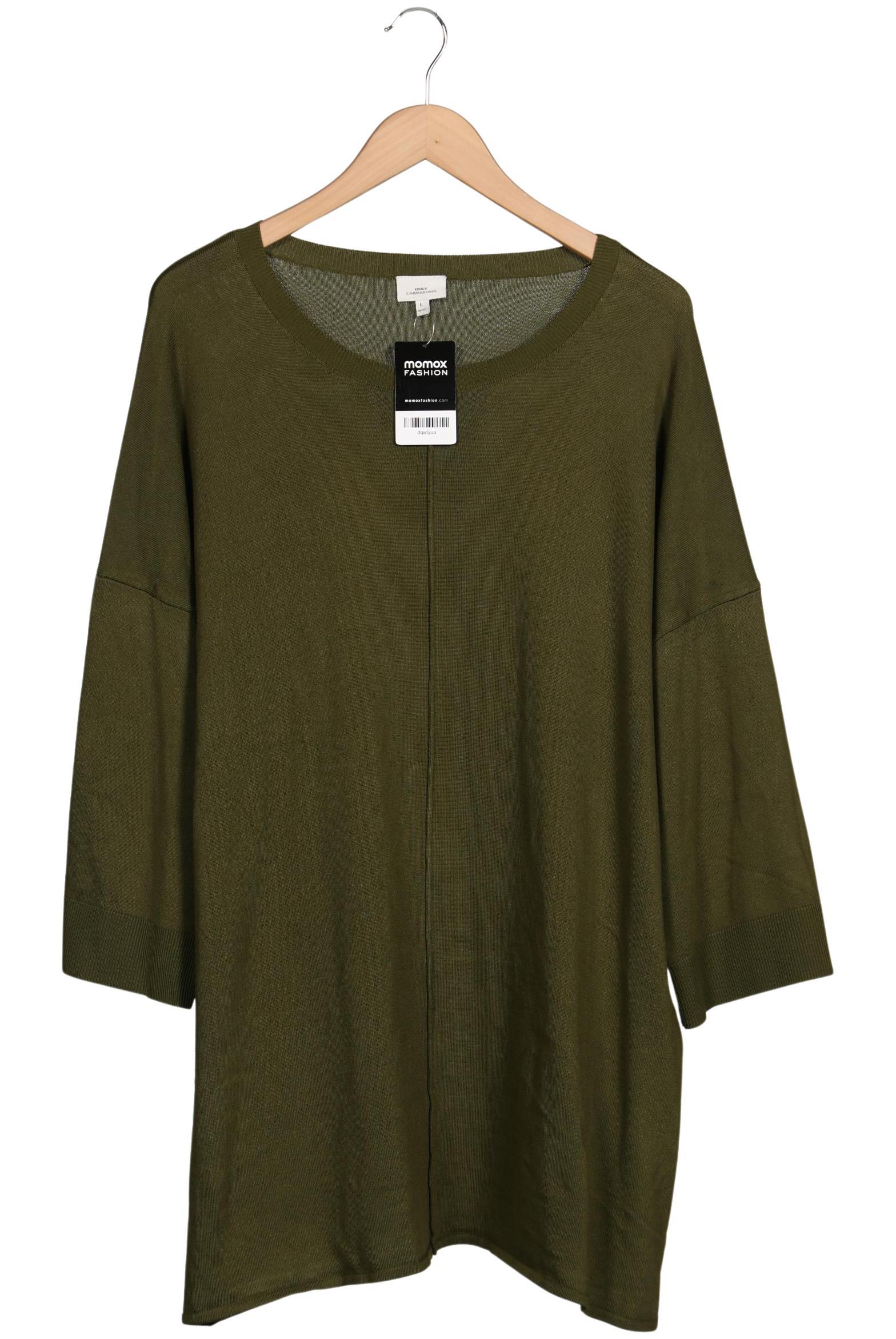 

Only Carmakoma Damen Pullover, grün, Gr. 42