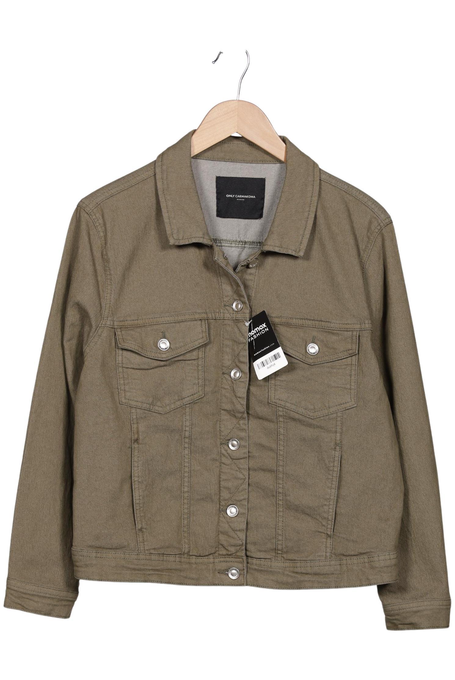 

Only Carmakoma Damen Jacke, grün, Gr. 42