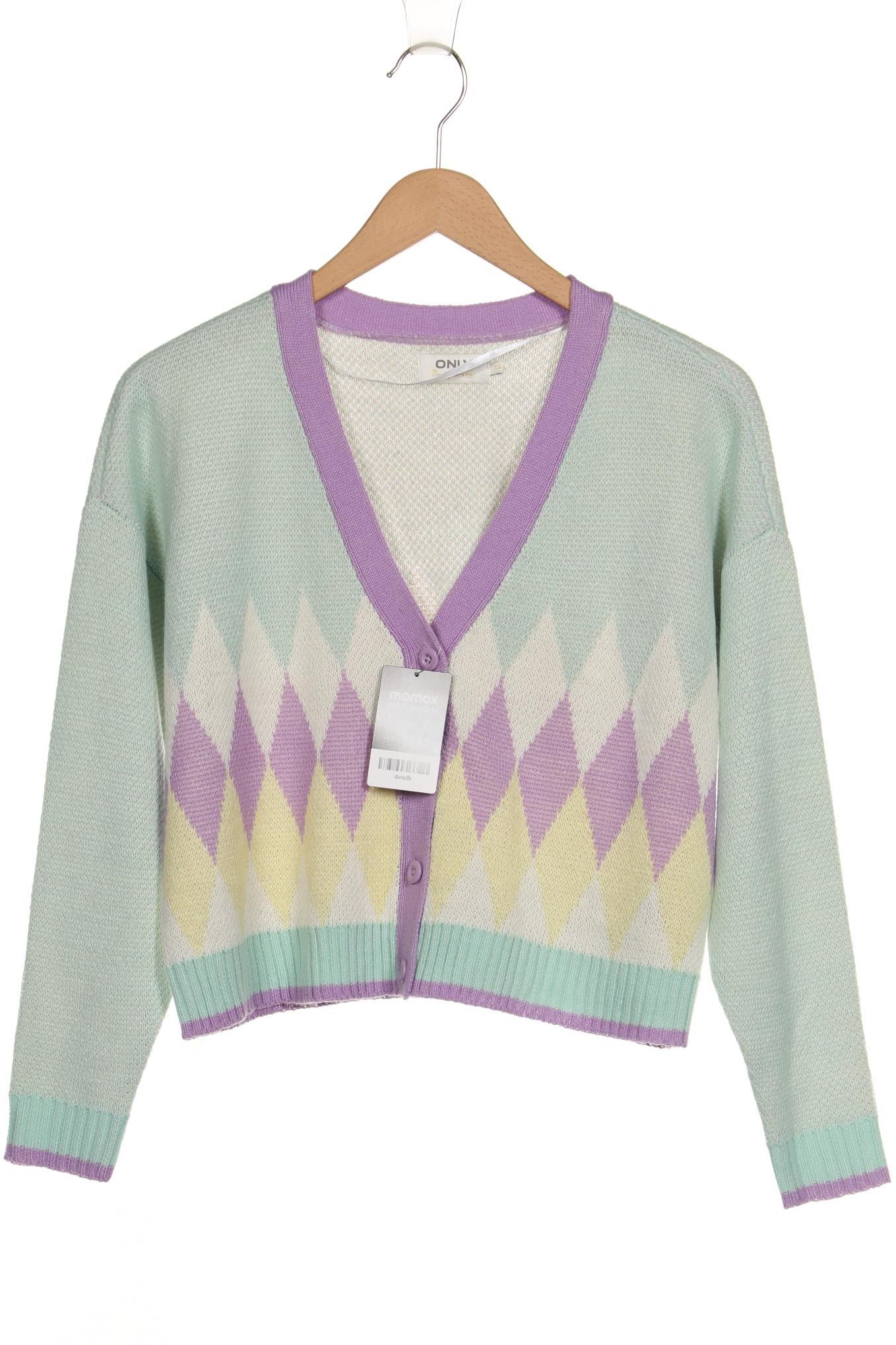 

Only Carmakoma Damen Strickjacke, hellgrün, Gr. 34
