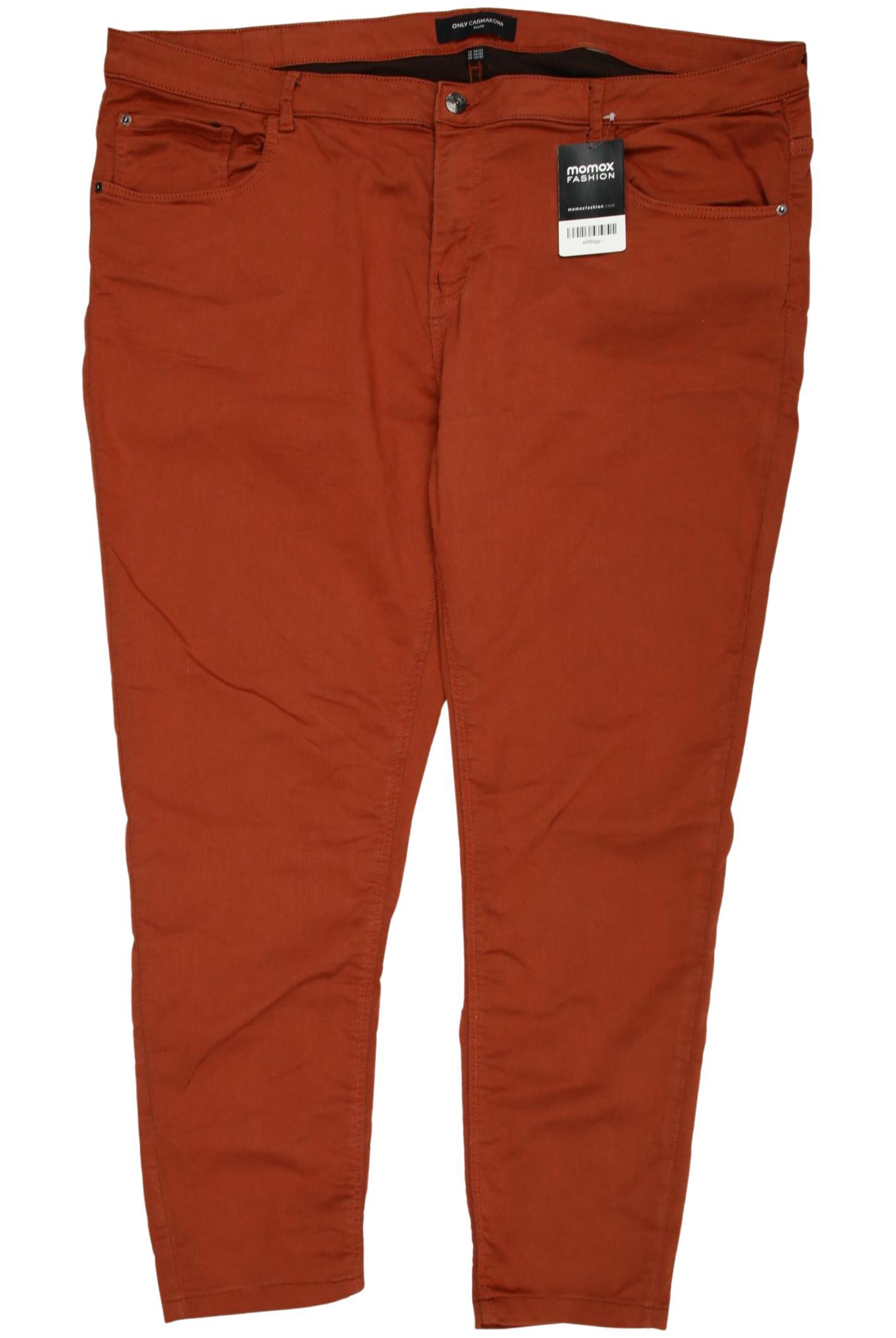 

Only Carmakoma Damen Jeans, rot, Gr. 54