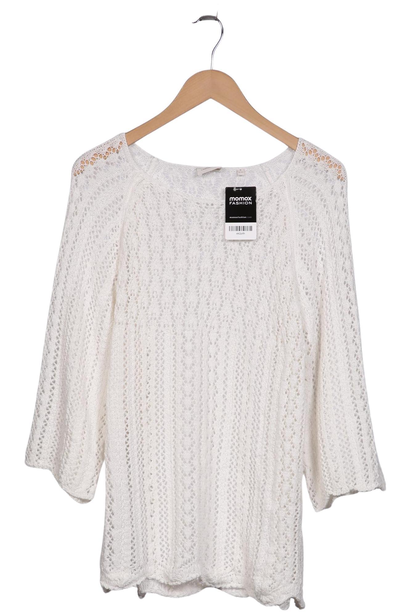 

Only Carmakoma Damen Pullover, weiß, Gr. 36