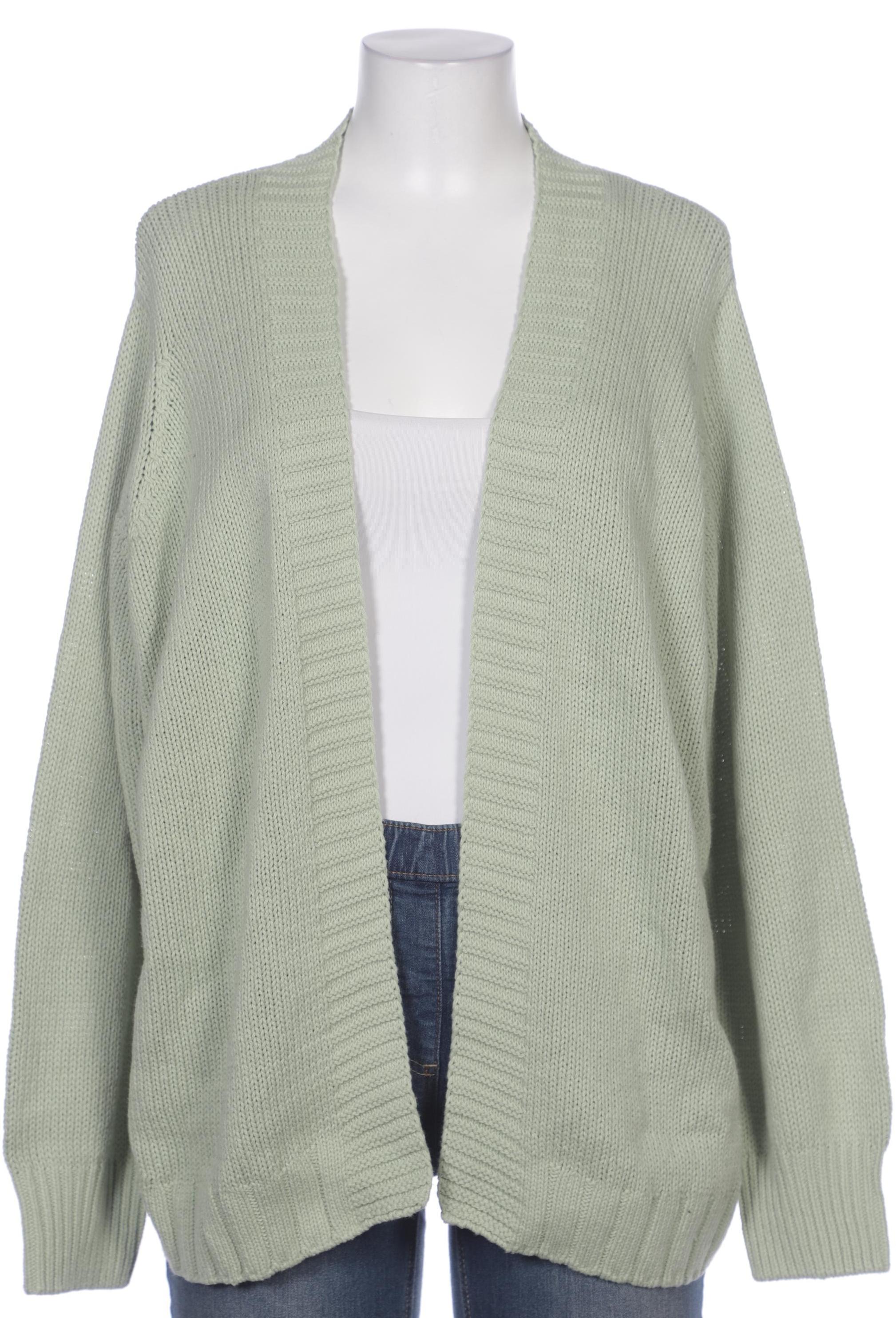

Only Carmakoma Damen Strickjacke, grün, Gr. 38