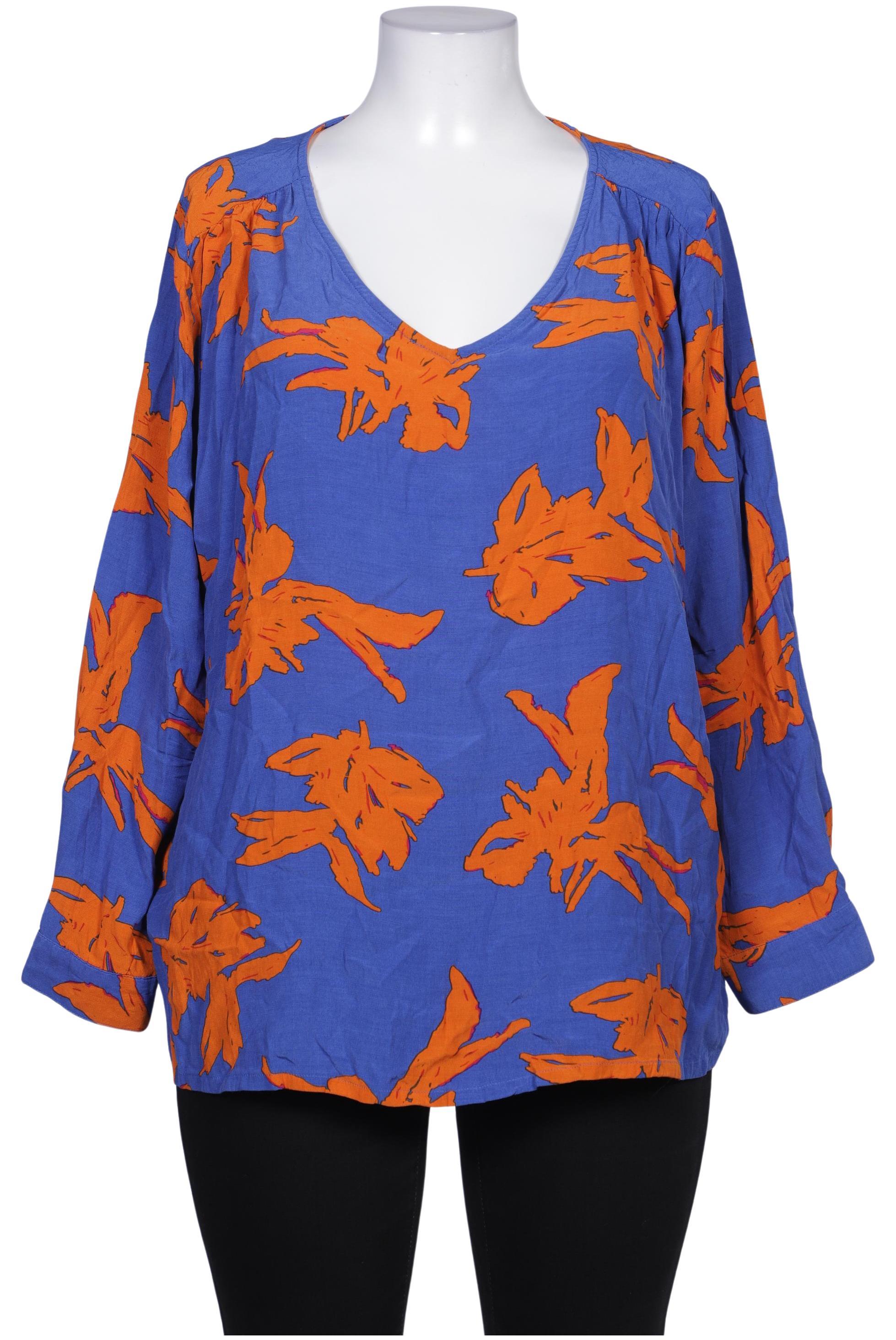 

Only Carmakoma Damen Bluse, blau, Gr. 48