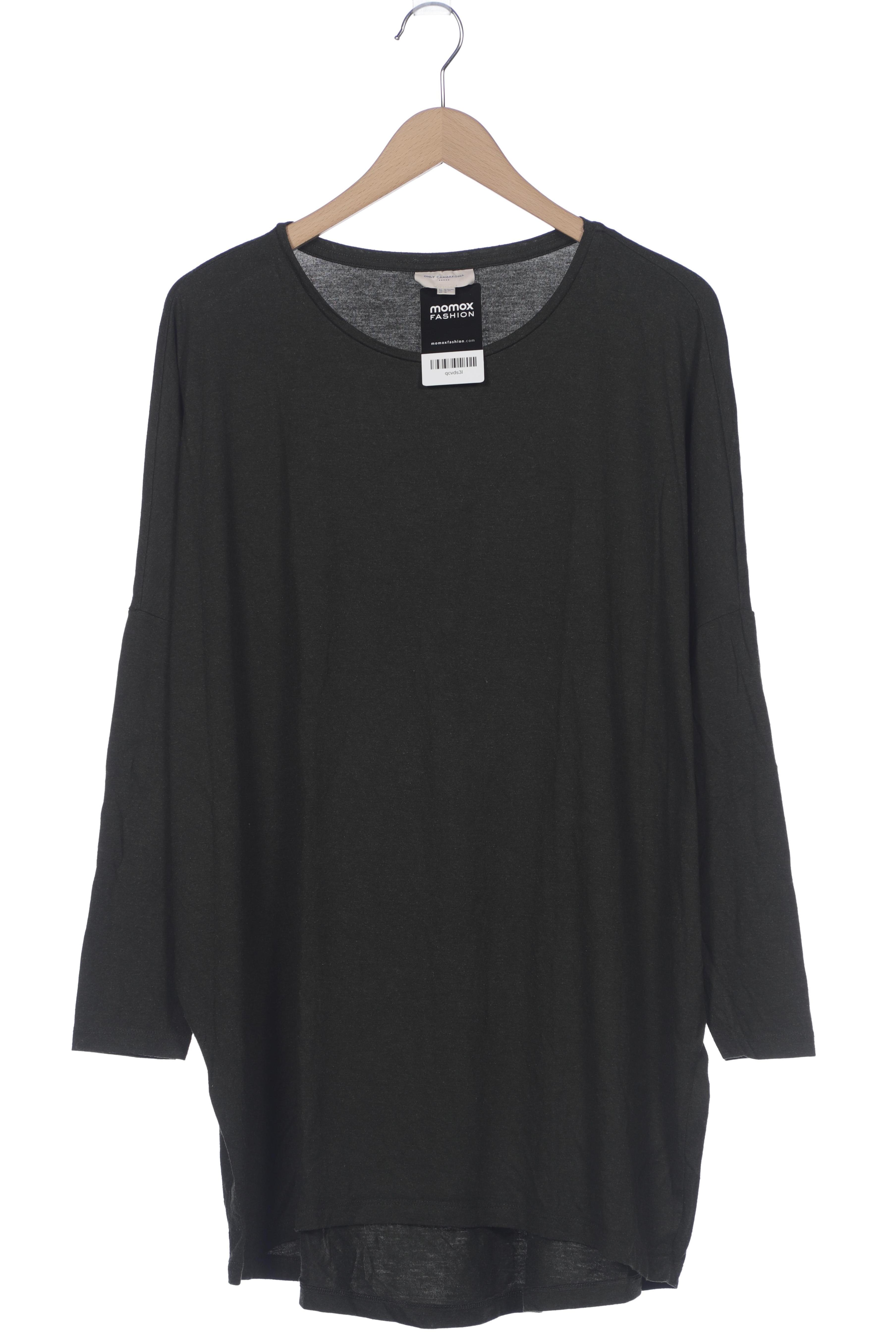 

Only Carmakoma Damen Langarmshirt, grün, Gr. 38