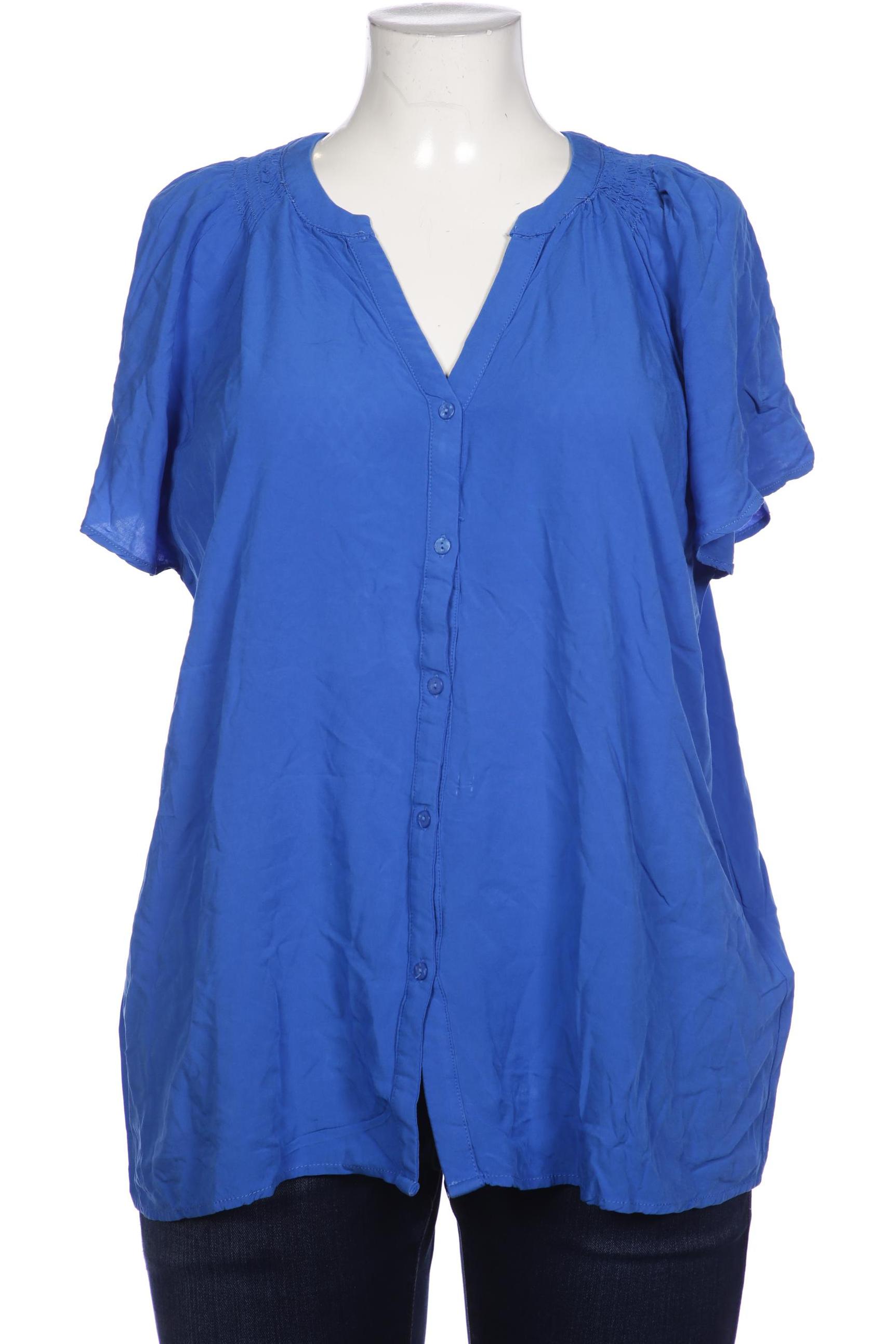 

Only Carmakoma Damen Bluse, blau, Gr. 48