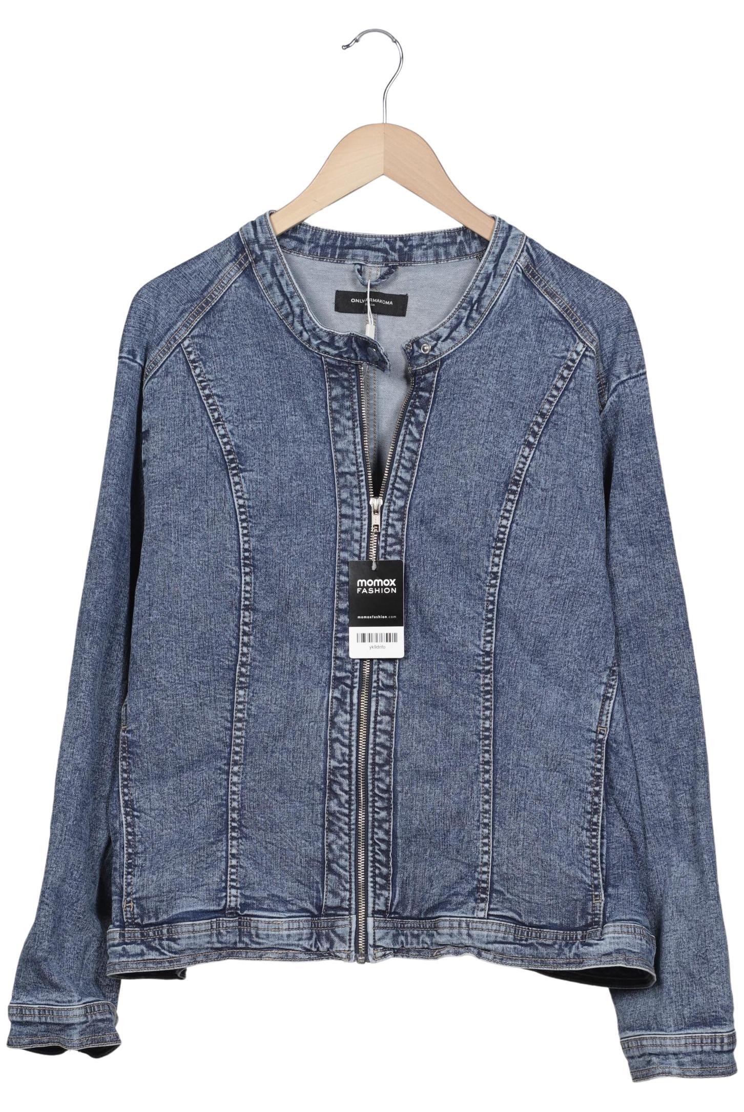 

Only Carmakoma Damen Jacke, blau, Gr. 54