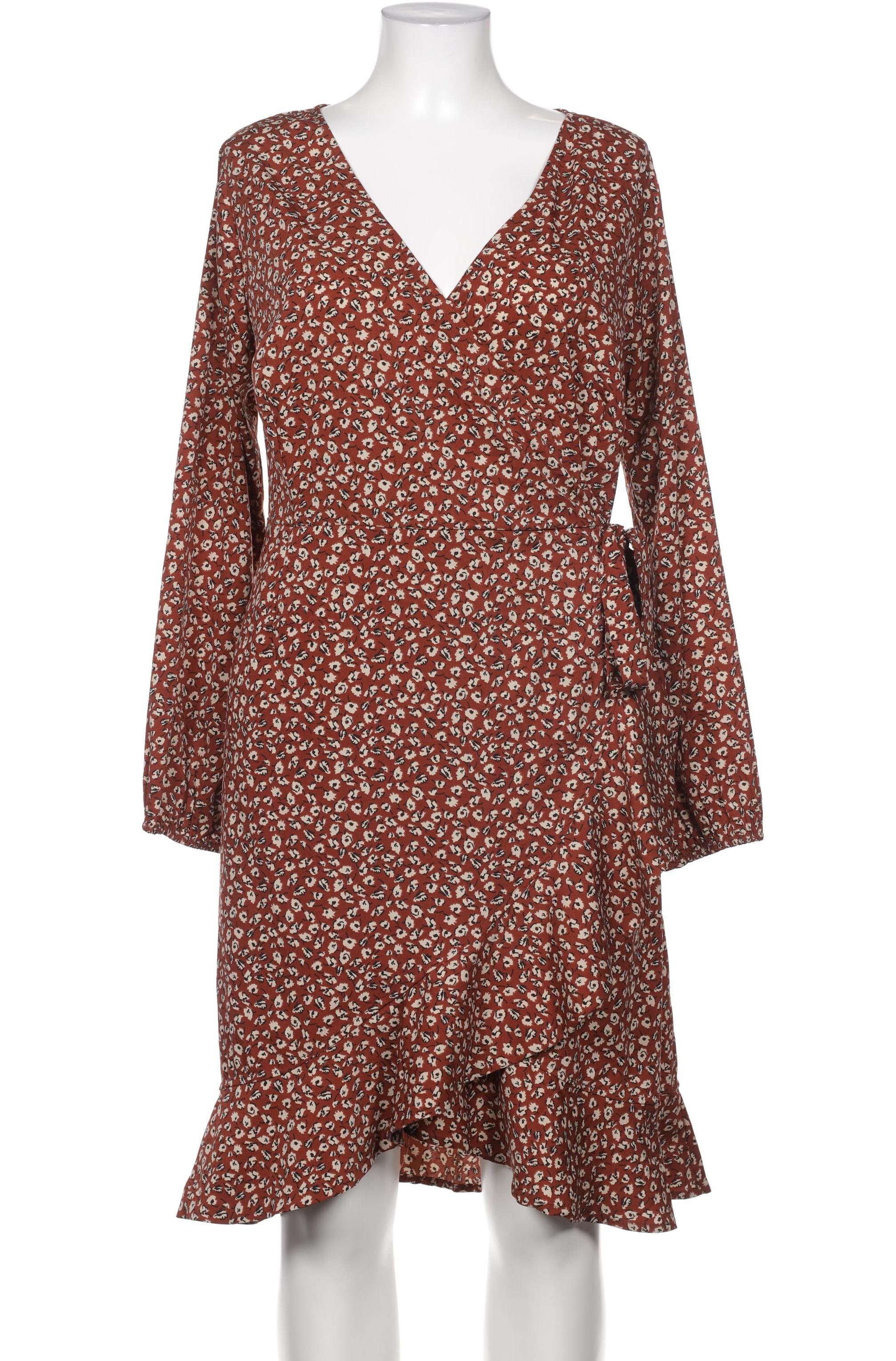 

Only Carmakoma Damen Kleid, braun, Gr. 42