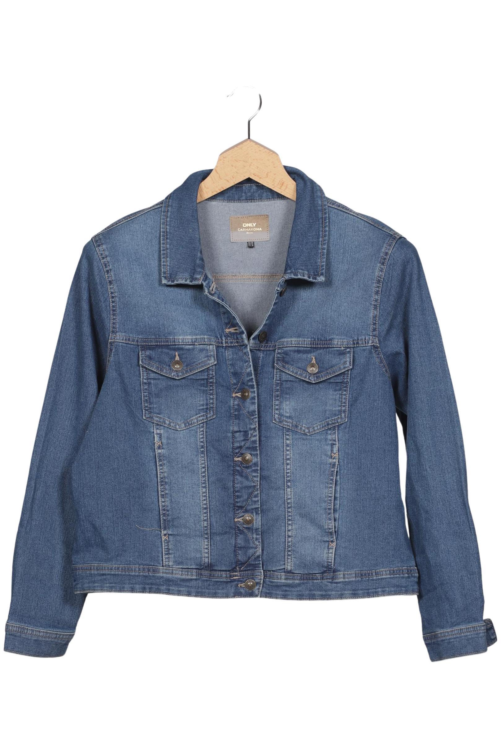 

Only Carmakoma Damen Jacke, blau, Gr. 50