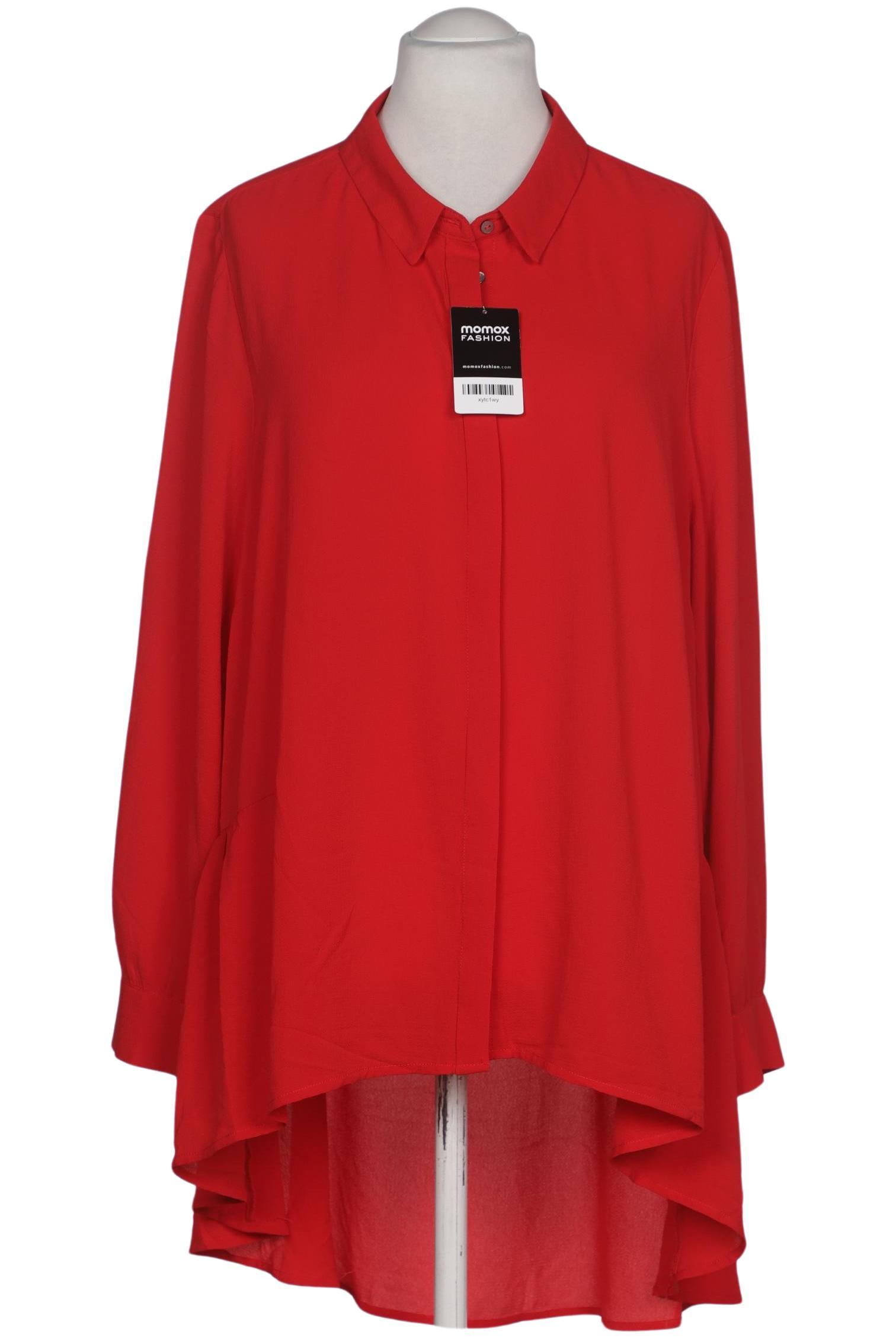 

Only Carmakoma Damen Bluse, rot, Gr. 54