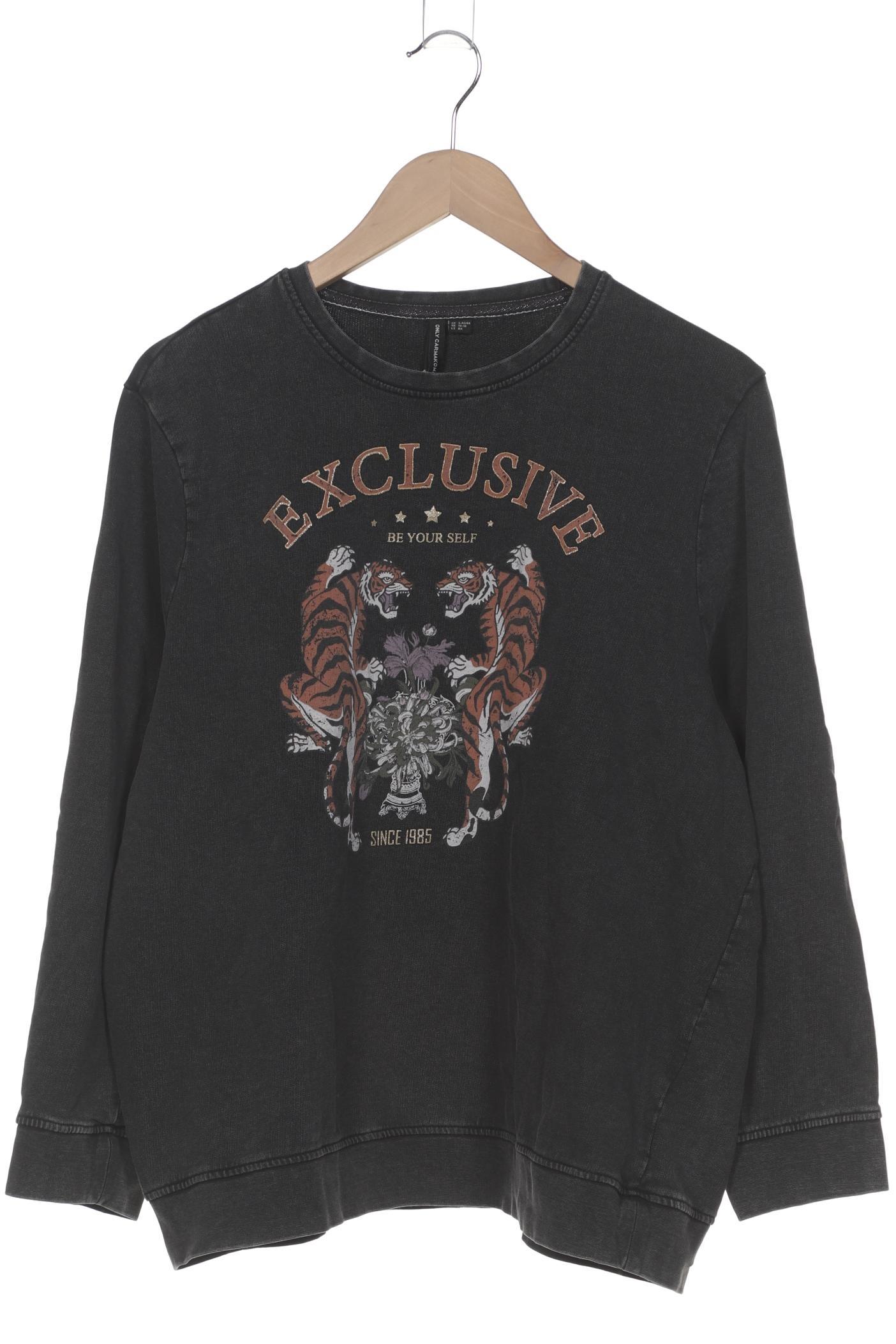 

Only Carmakoma Damen Sweatshirt, grau, Gr. 42