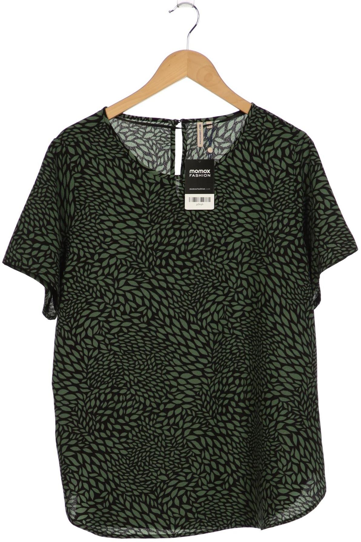 

Only Carmakoma Damen T-Shirt, grün, Gr. 46