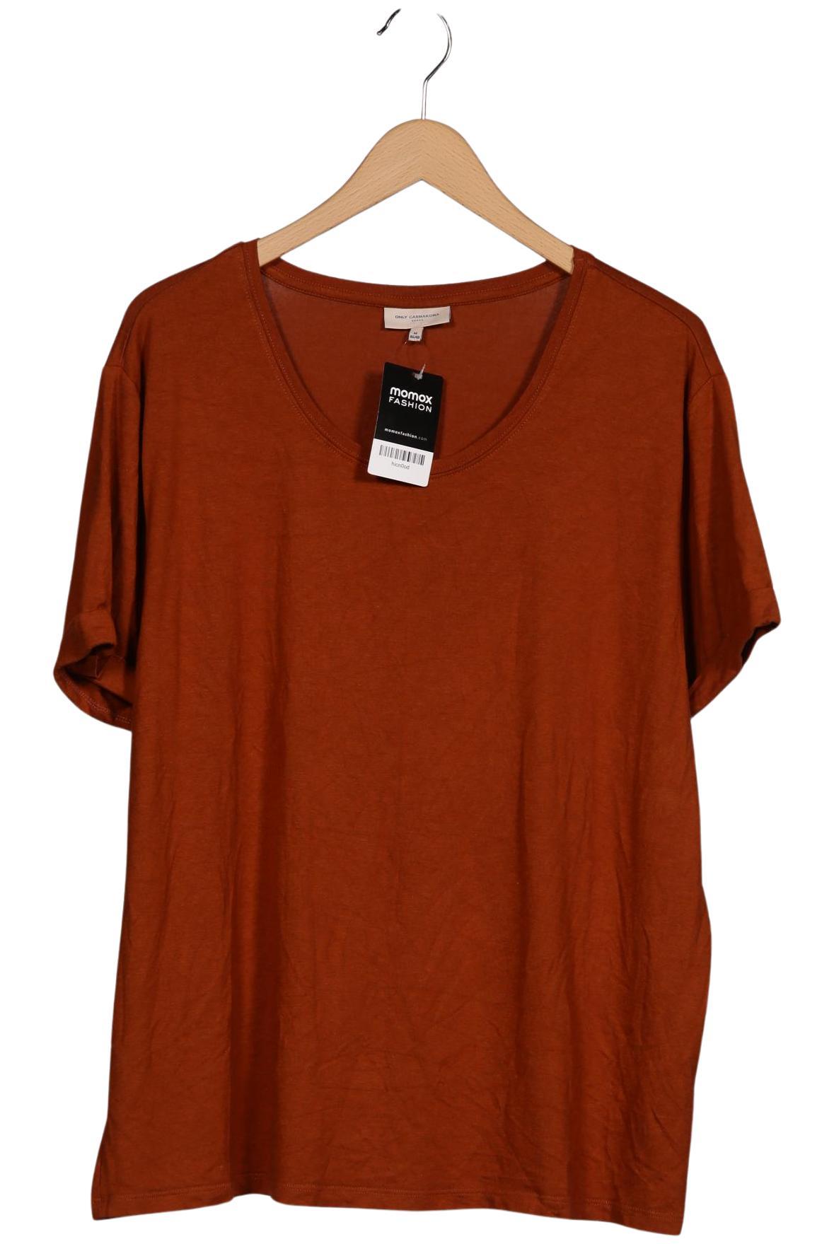 

Only Carmakoma Damen T-Shirt, orange, Gr. 38