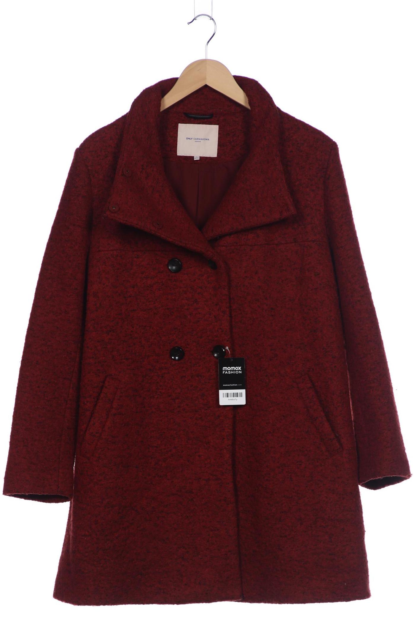 

Only Carmakoma Damen Mantel, bordeaux, Gr. 38