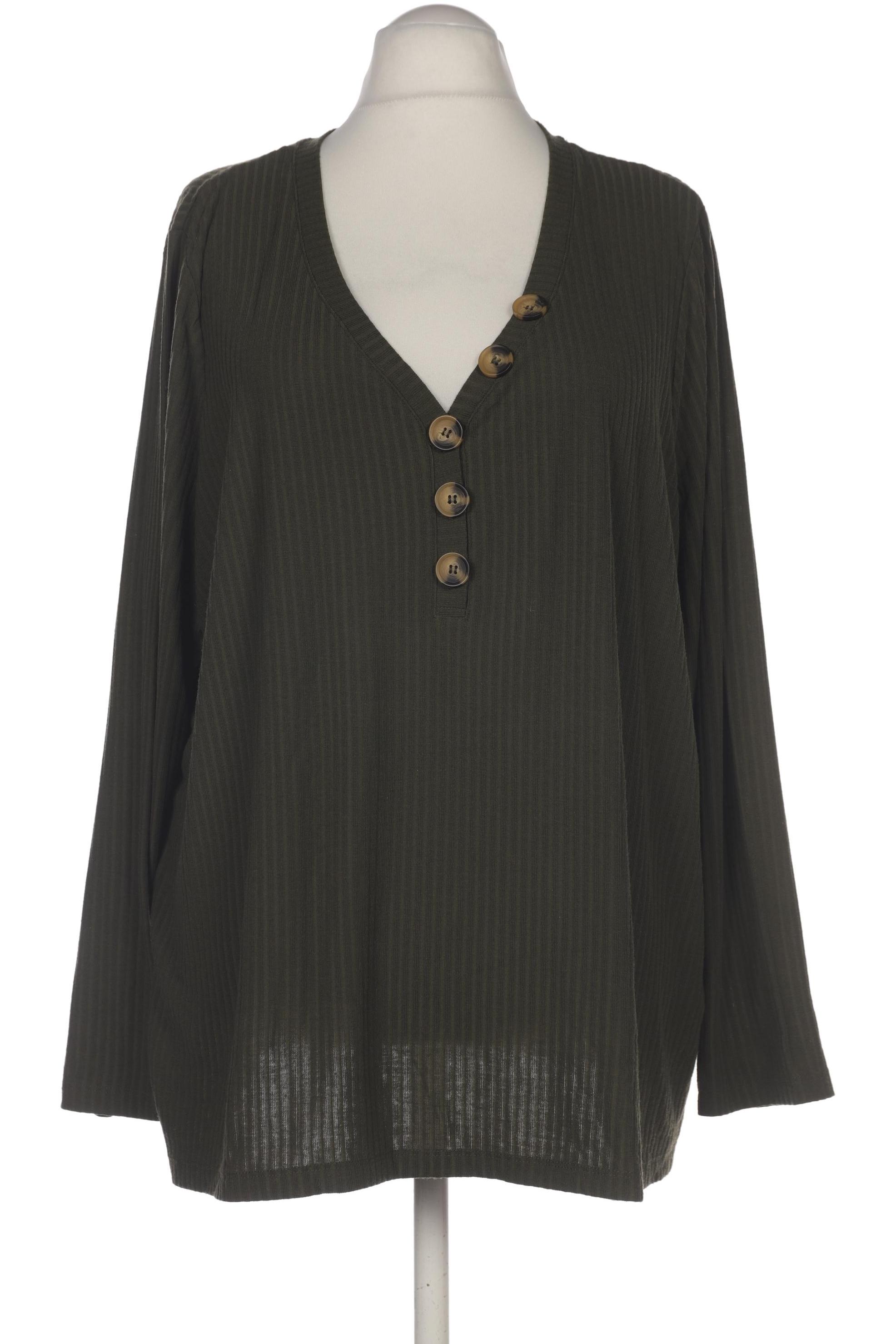 

Only Carmakoma Damen Langarmshirt, grün, Gr. 54