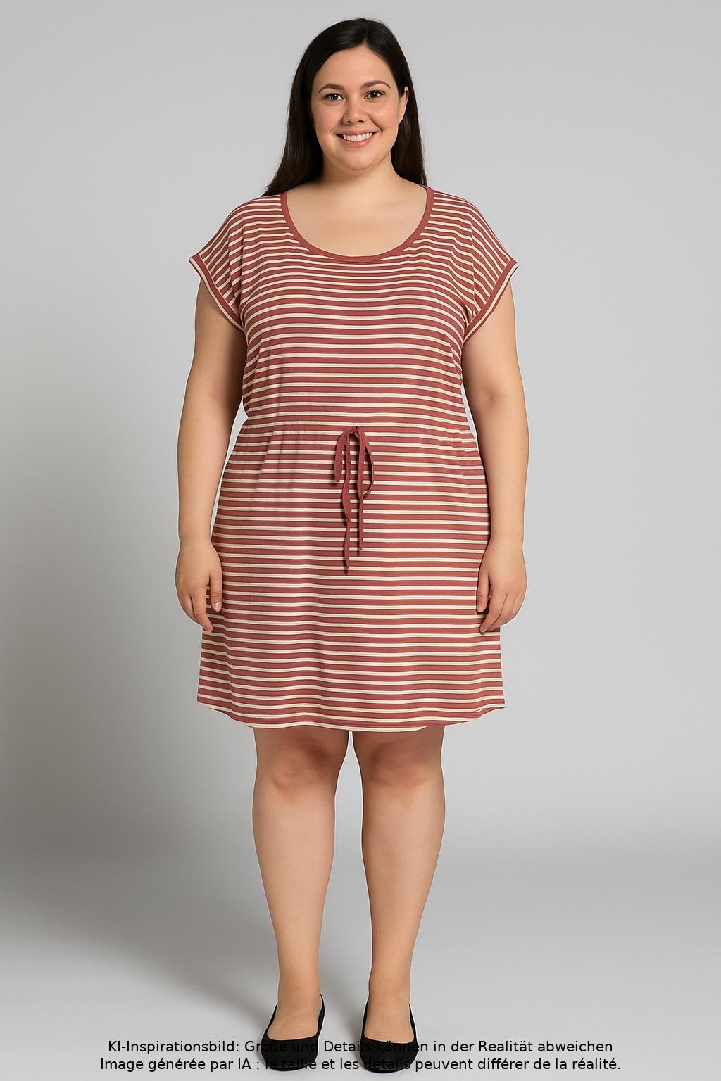 

Only Carmakoma Damen Kleid, mehrfarbig, Gr. 46