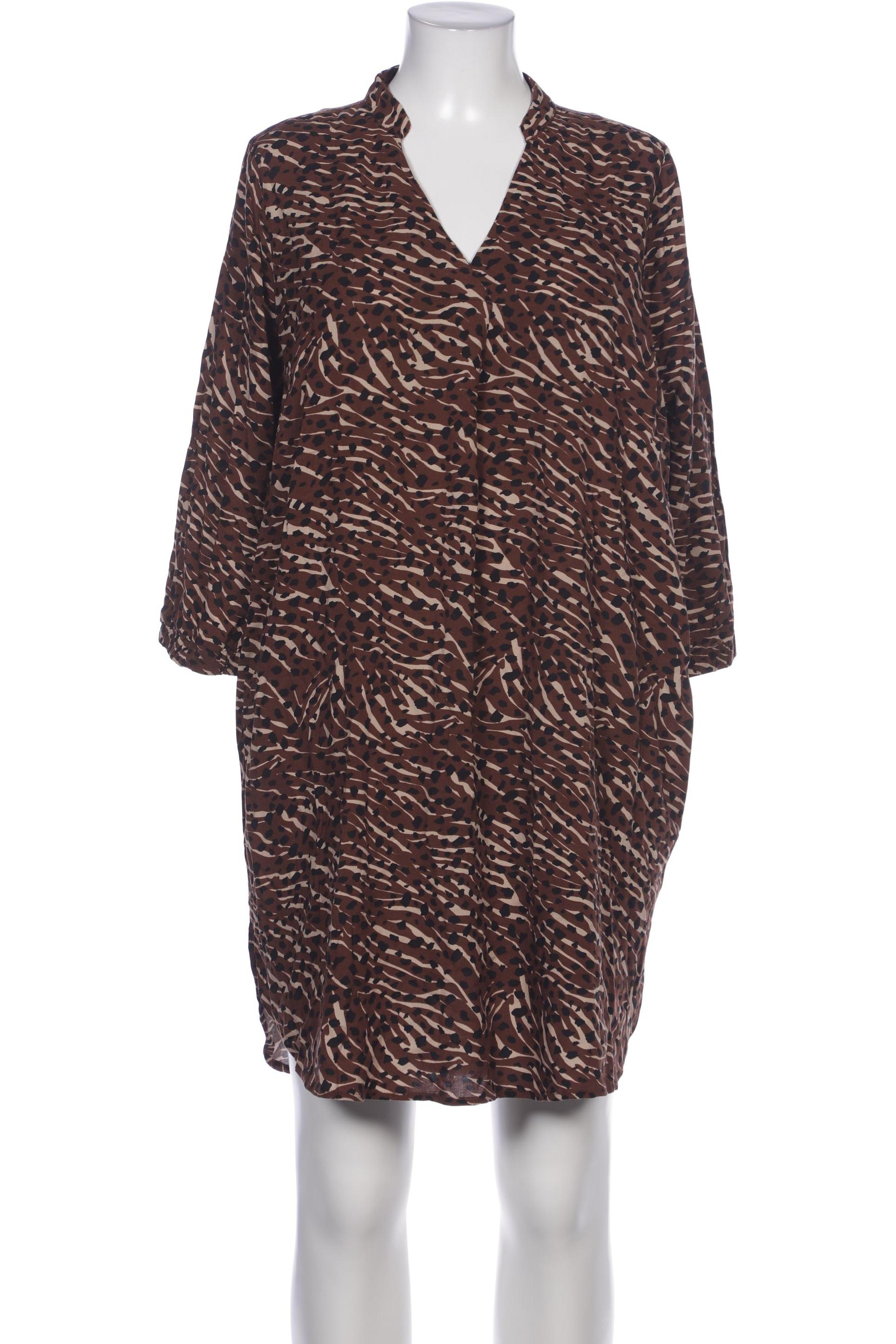 

Only Carmakoma Damen Kleid, braun, Gr. 46