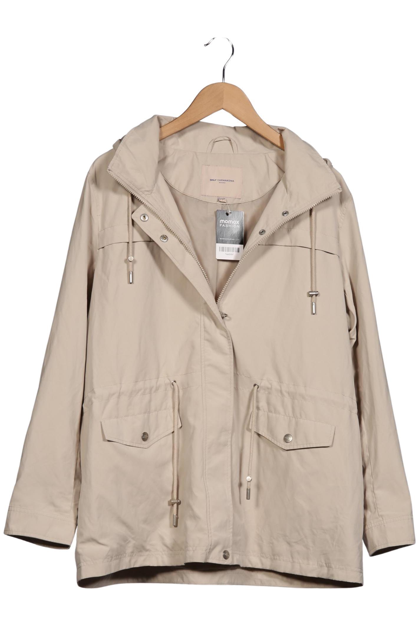 

Only Carmakoma Damen Jacke, beige, Gr. 46