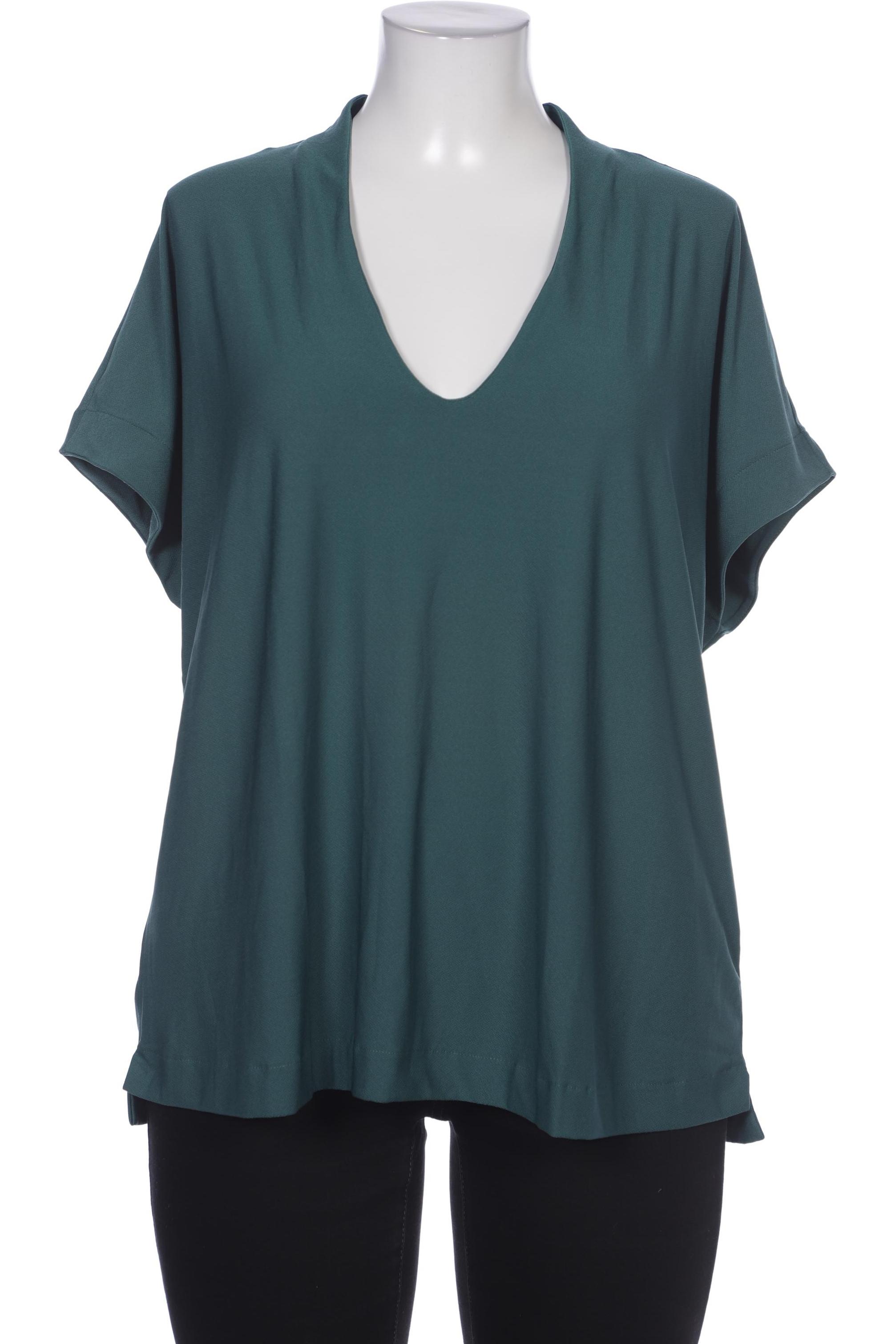 

Only Carmakoma Damen Bluse, türkis, Gr. 38