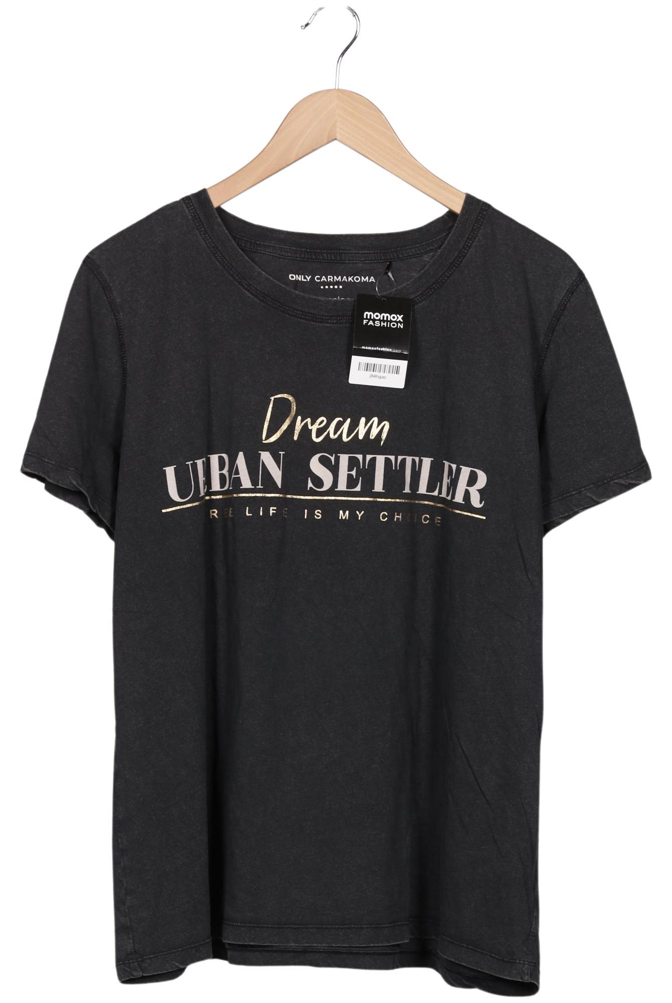 

Only Carmakoma Damen T-Shirt, schwarz, Gr. 36