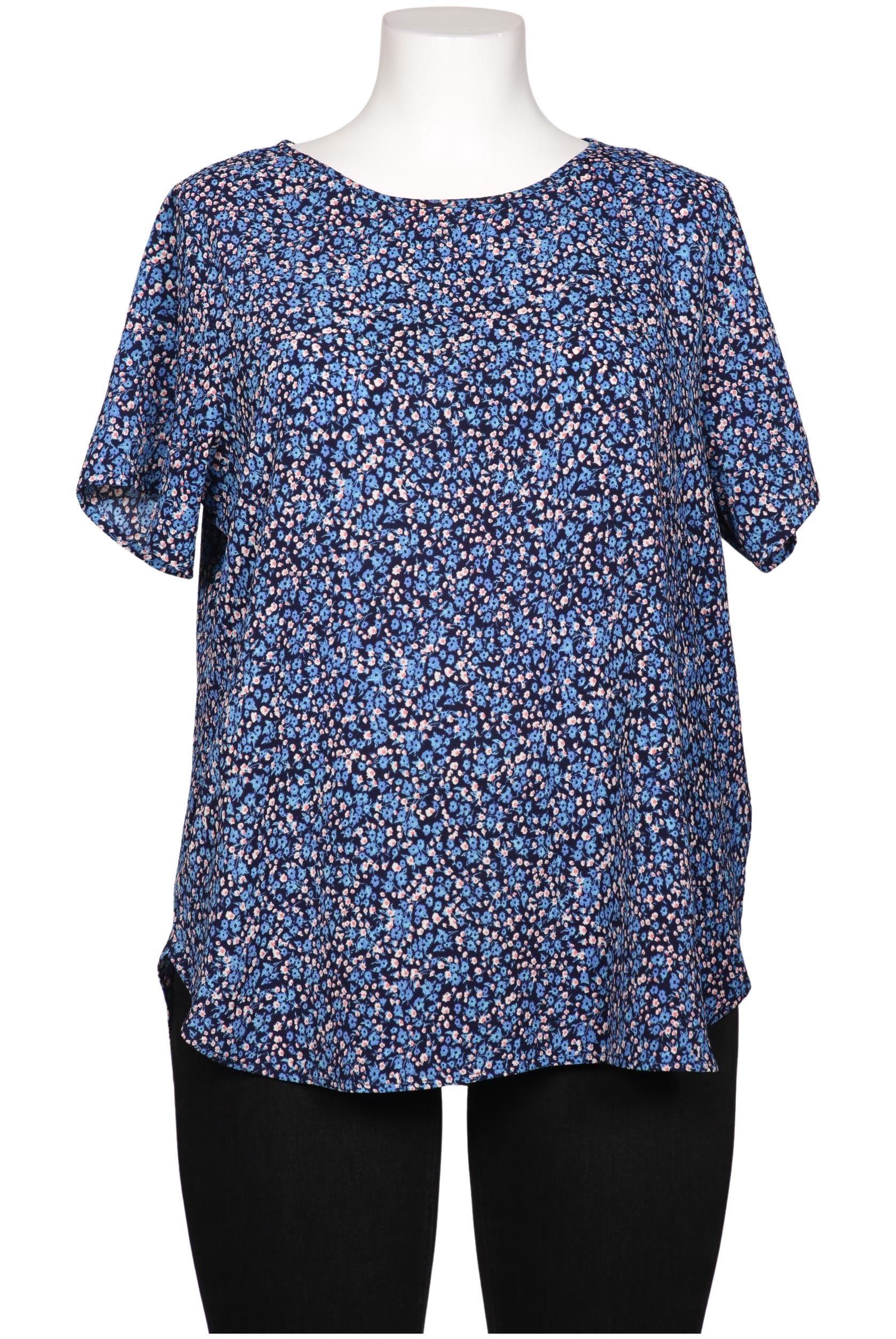 

Only Carmakoma Damen Bluse, blau, Gr. 44