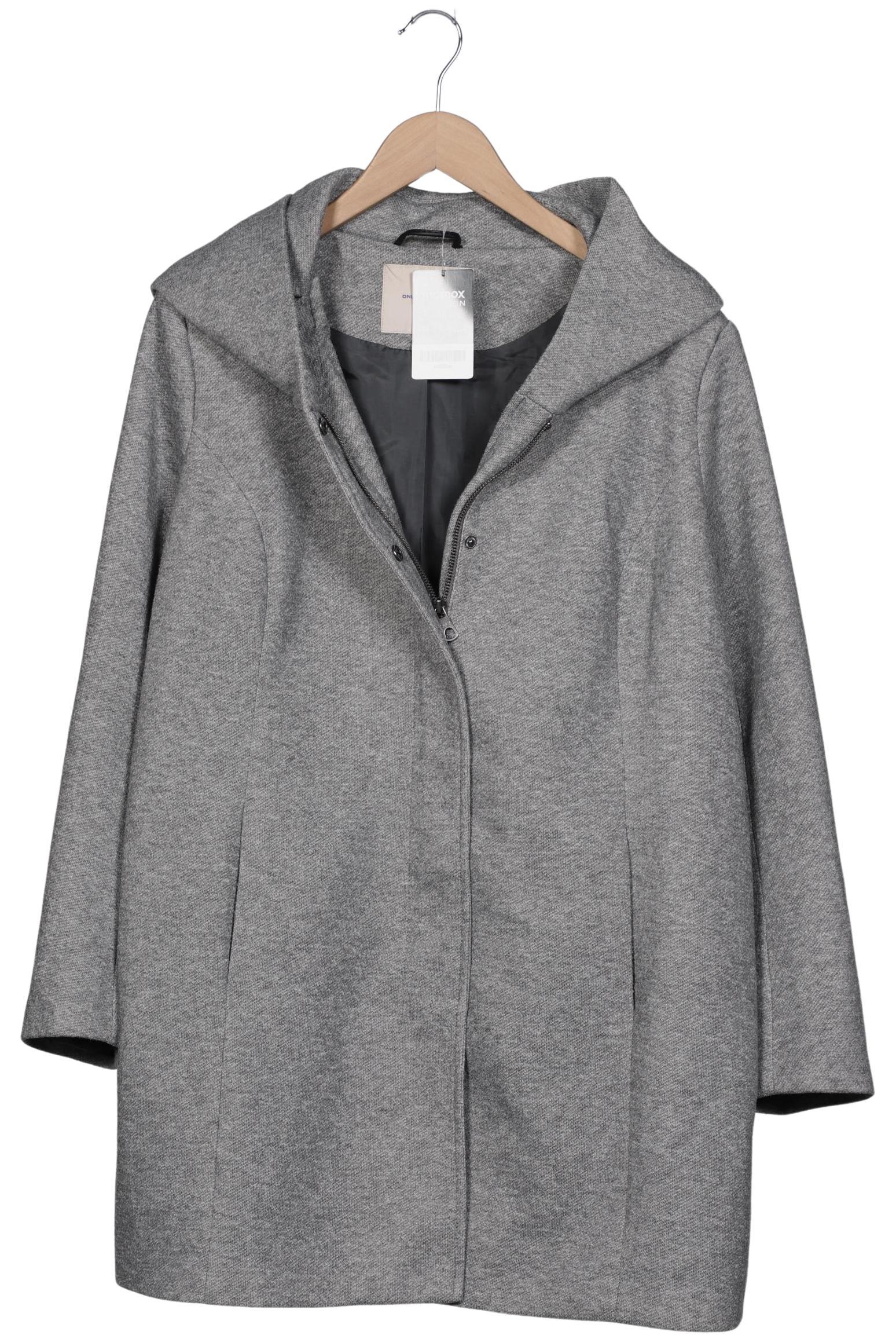 

Only Carmakoma Damen Mantel, grau, Gr. 38