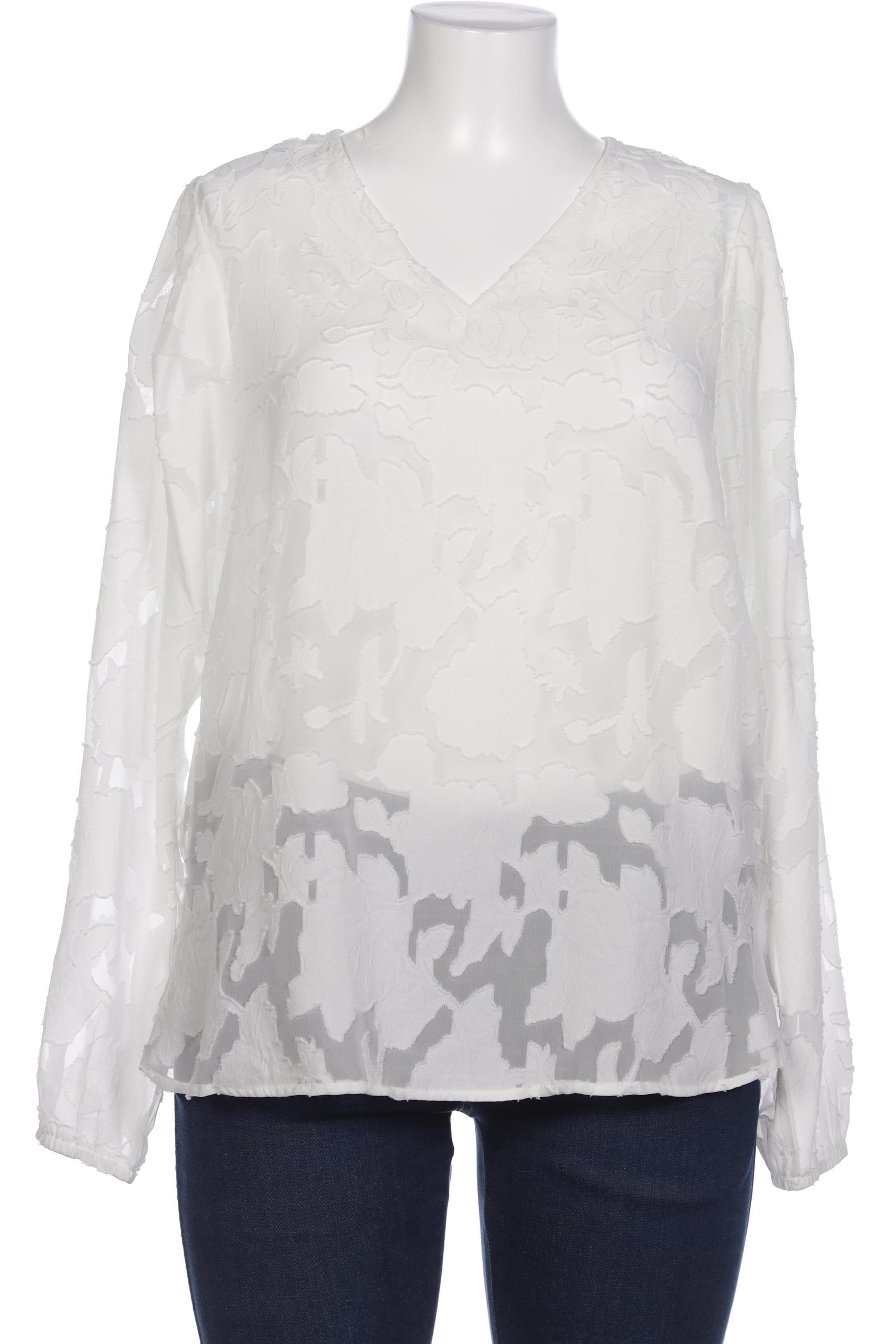 

Only Carmakoma Damen Bluse, weiß, Gr. 44