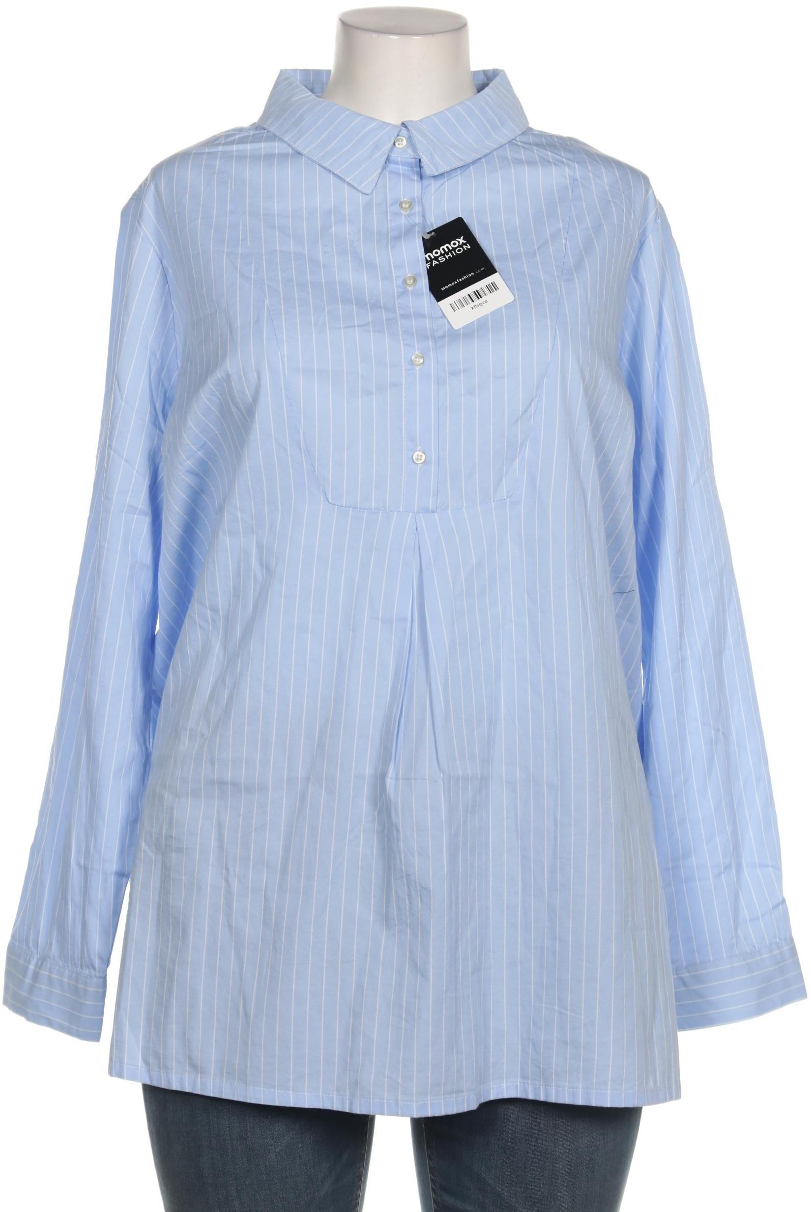 

Only Carmakoma Damen Bluse, hellblau, Gr. 48