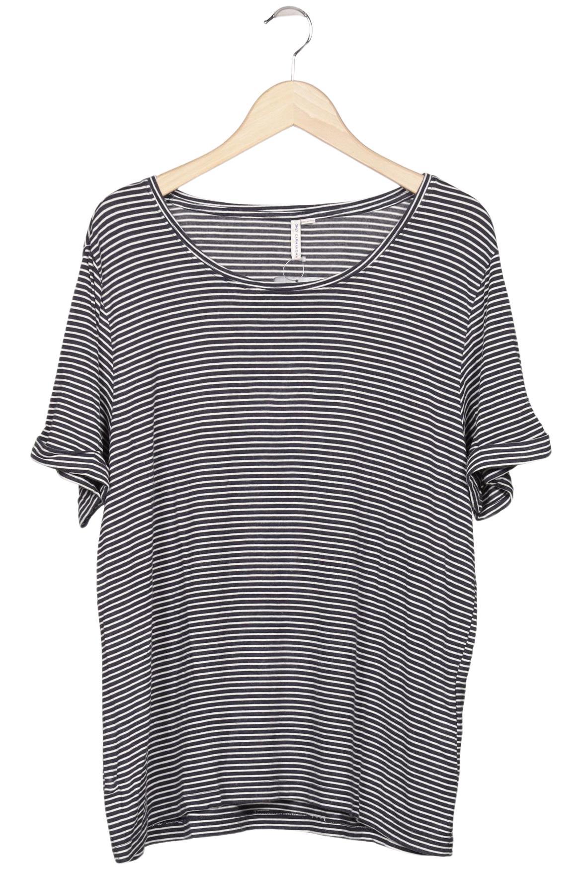 

Only Carmakoma Damen T-Shirt, mehrfarbig, Gr. 38