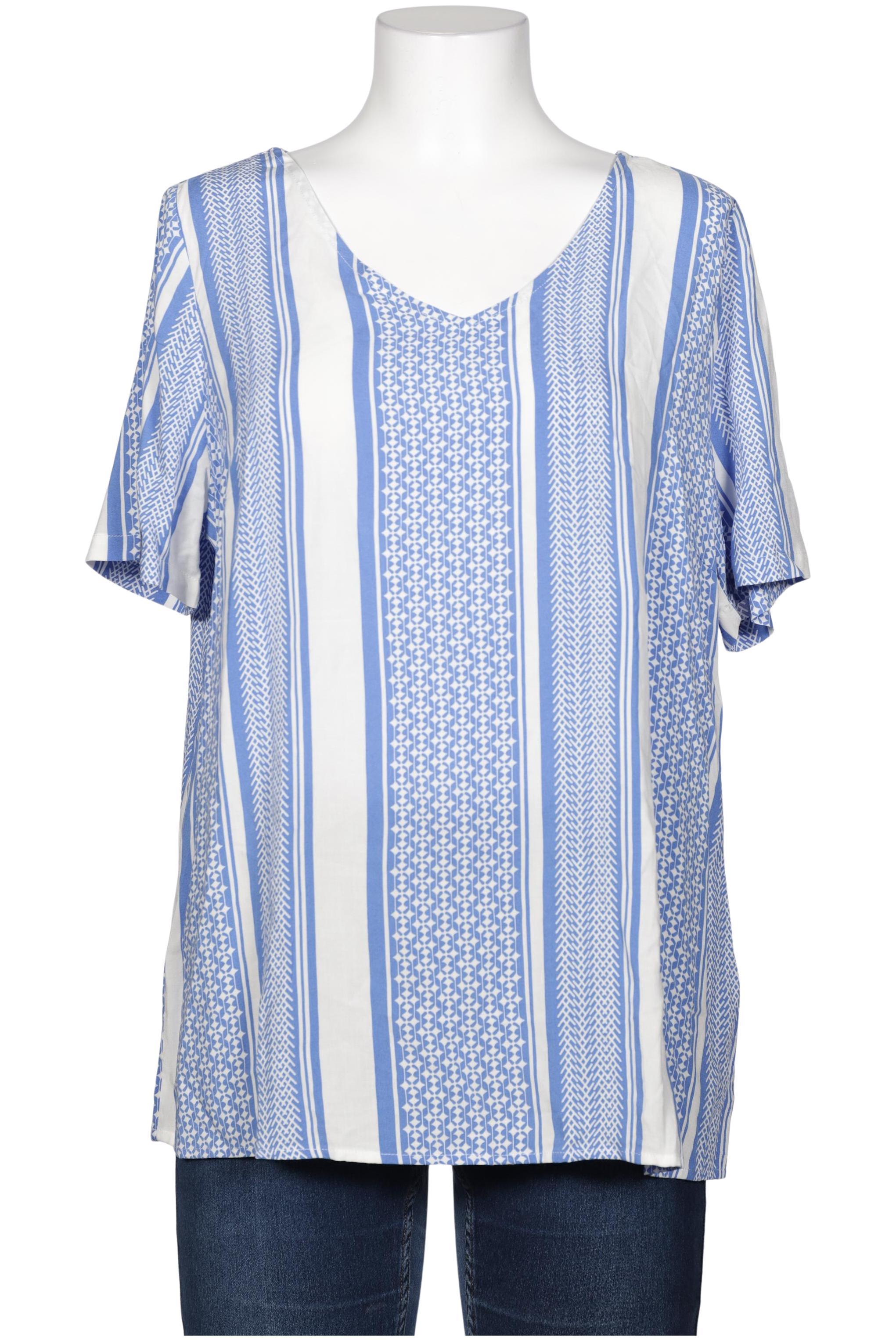 

Only Carmakoma Damen Bluse, blau, Gr. 42