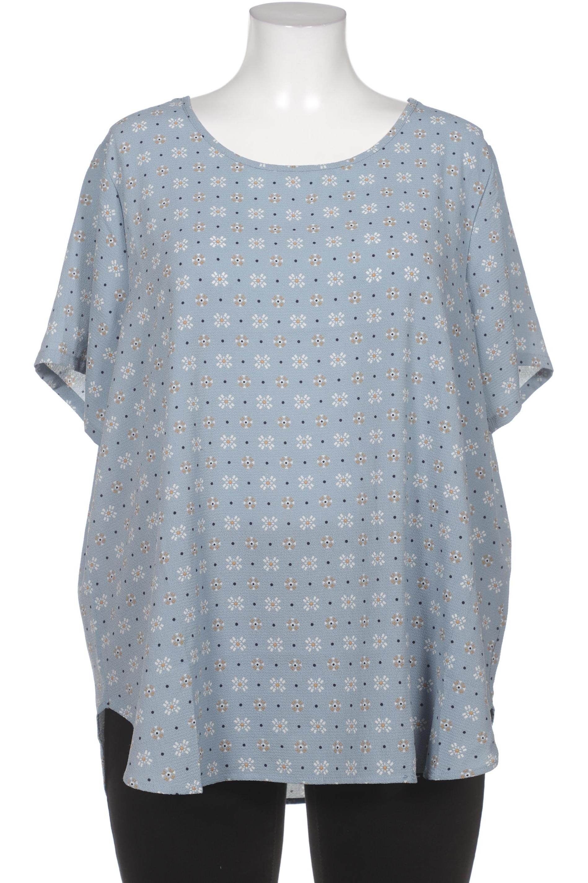 

Only Carmakoma Damen Bluse, hellblau, Gr. 50