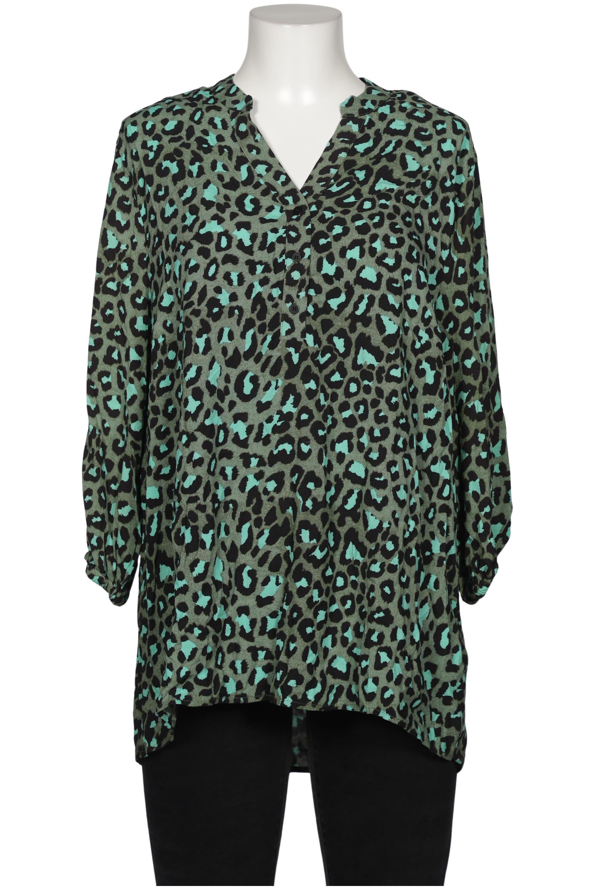 

Only Carmakoma Damen Bluse, grün, Gr. 42