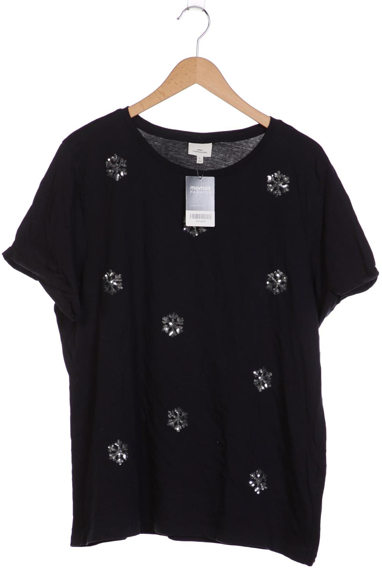 

Only Carmakoma Damen T-Shirt, marineblau, Gr. 42